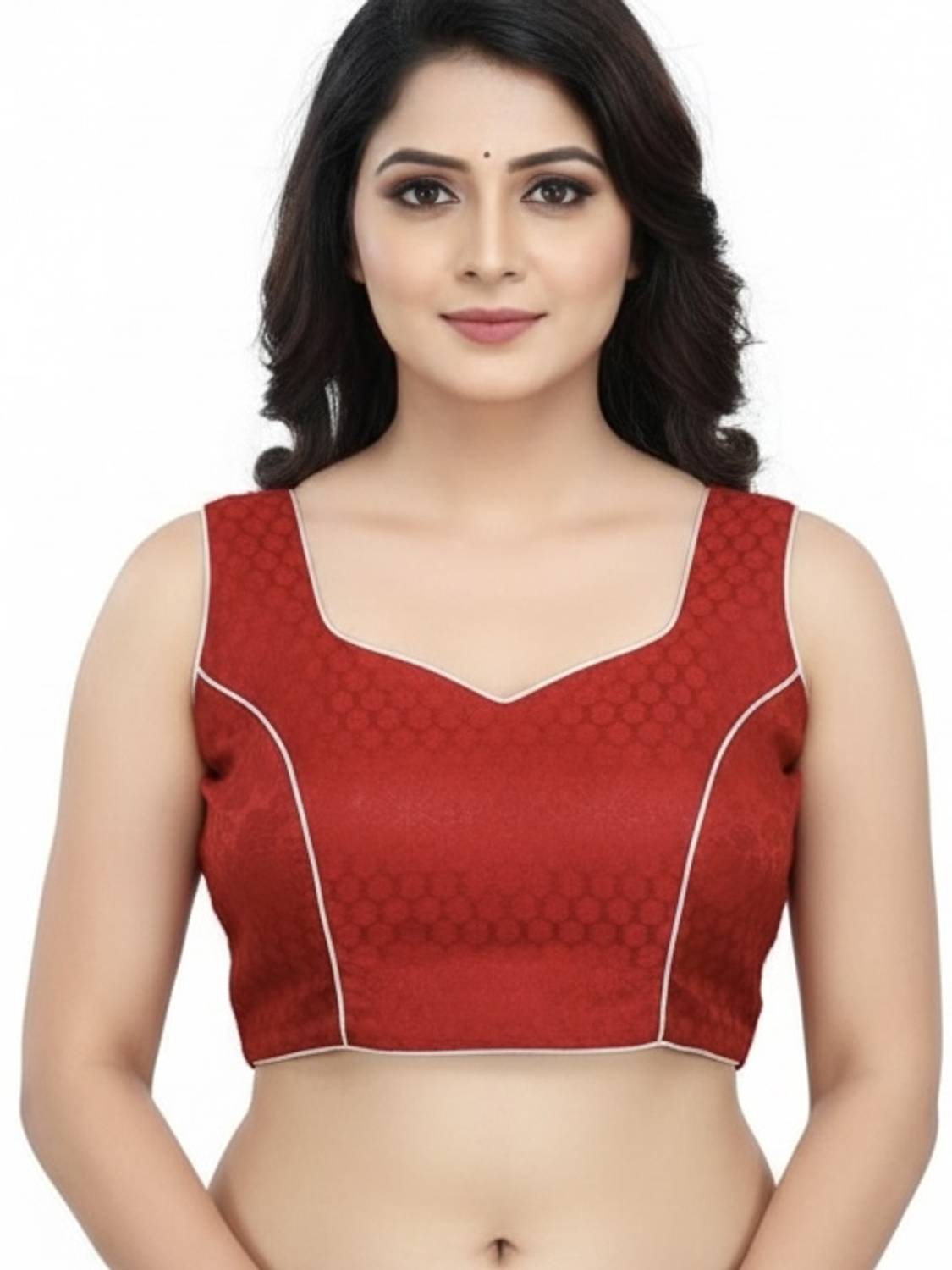 Adreel Sweetheart Neck Women Blouse