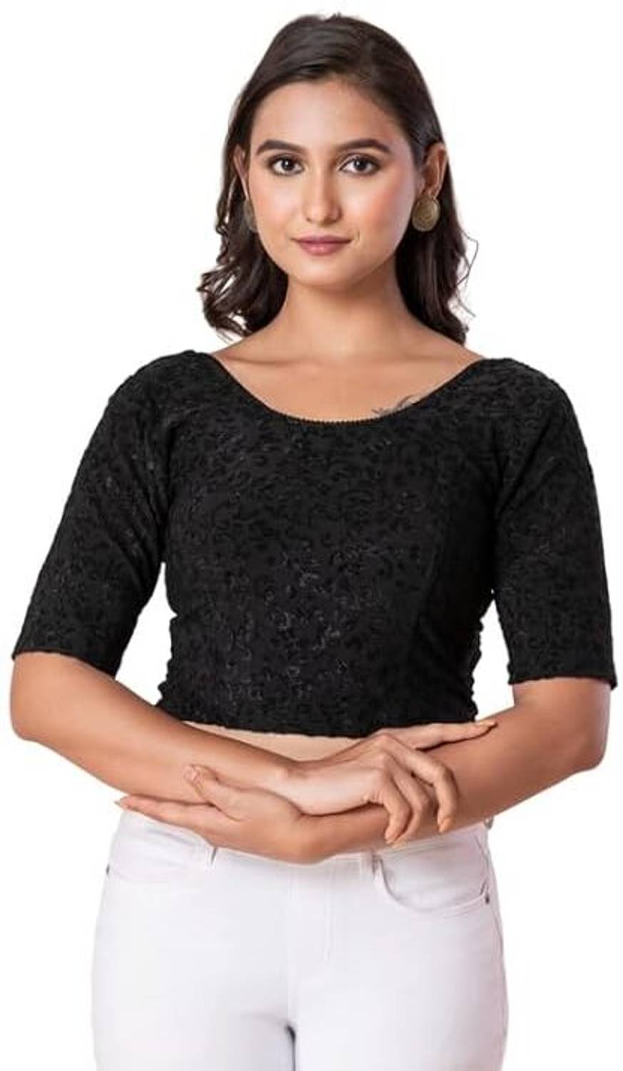adibaba Round Neck Women Blouse