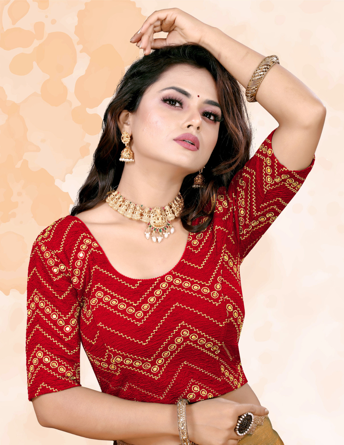 Image of FUSIONPERK Round Neck Women Blouse