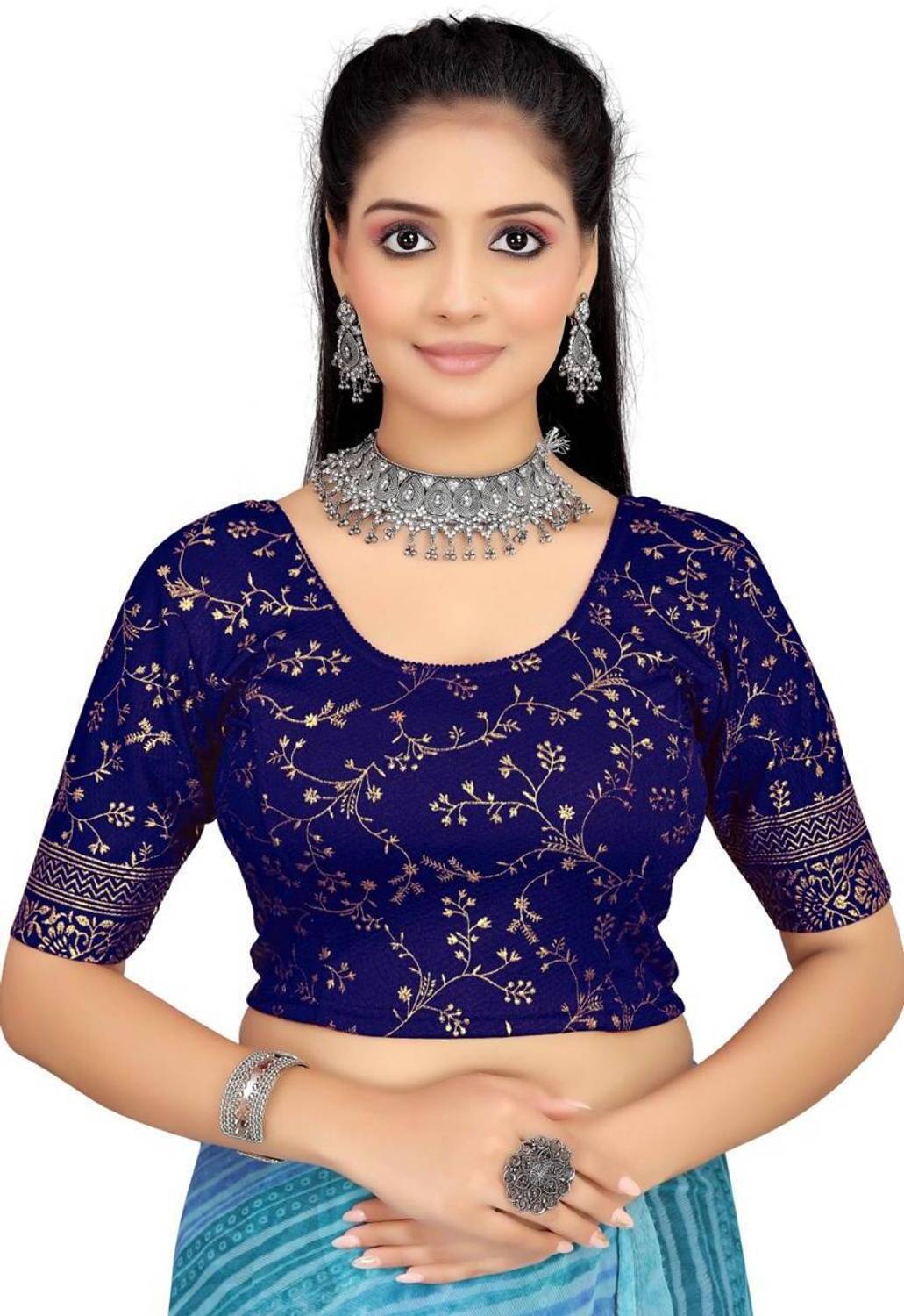 Baisaraj U-Neck Women Blouse