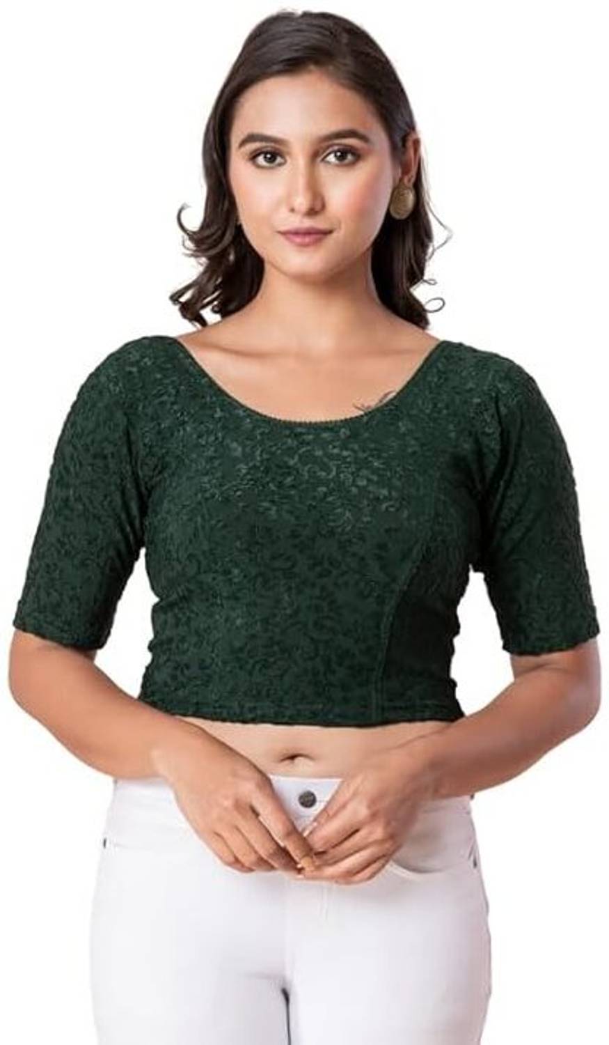 adibaba Round Neck Women Blouse