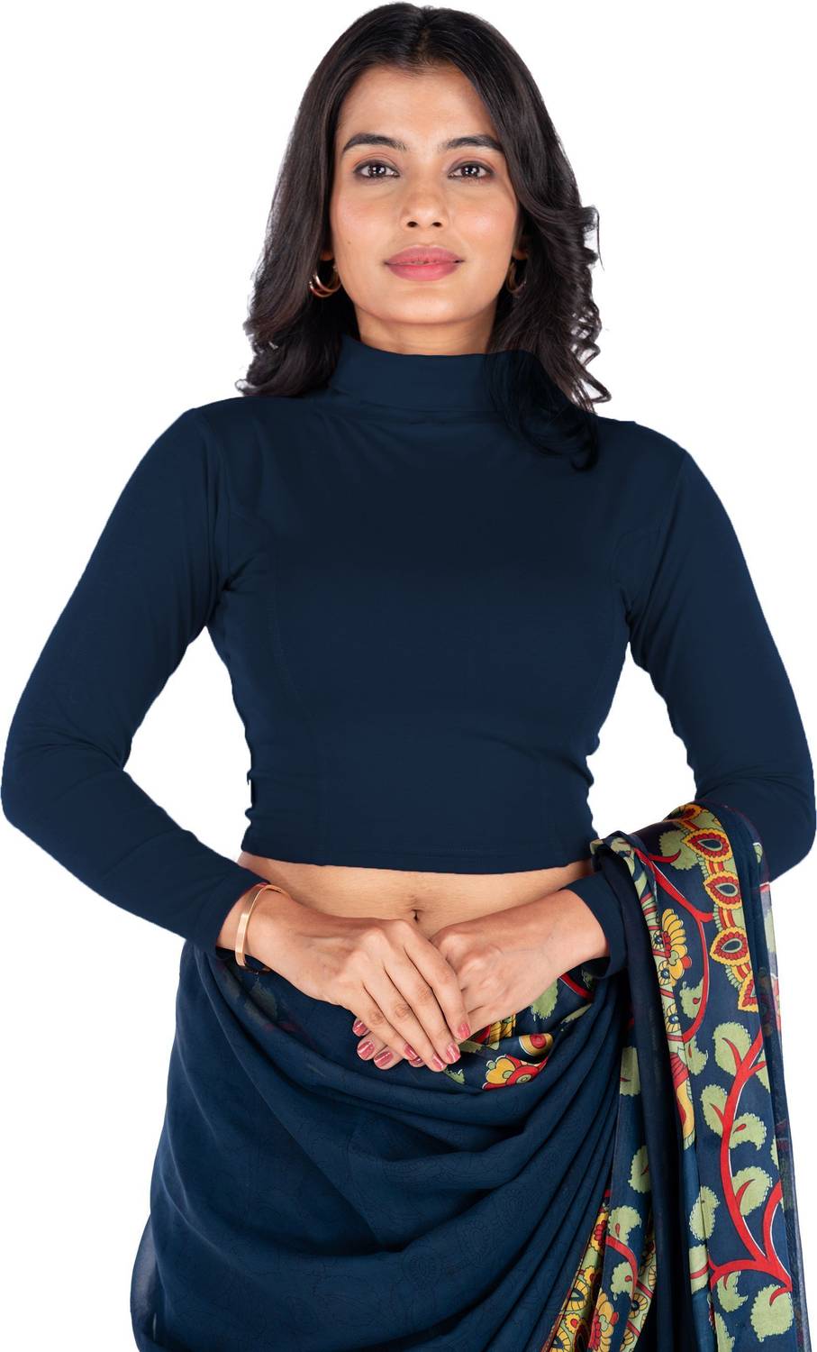 Abhi Band collar Women Blouse