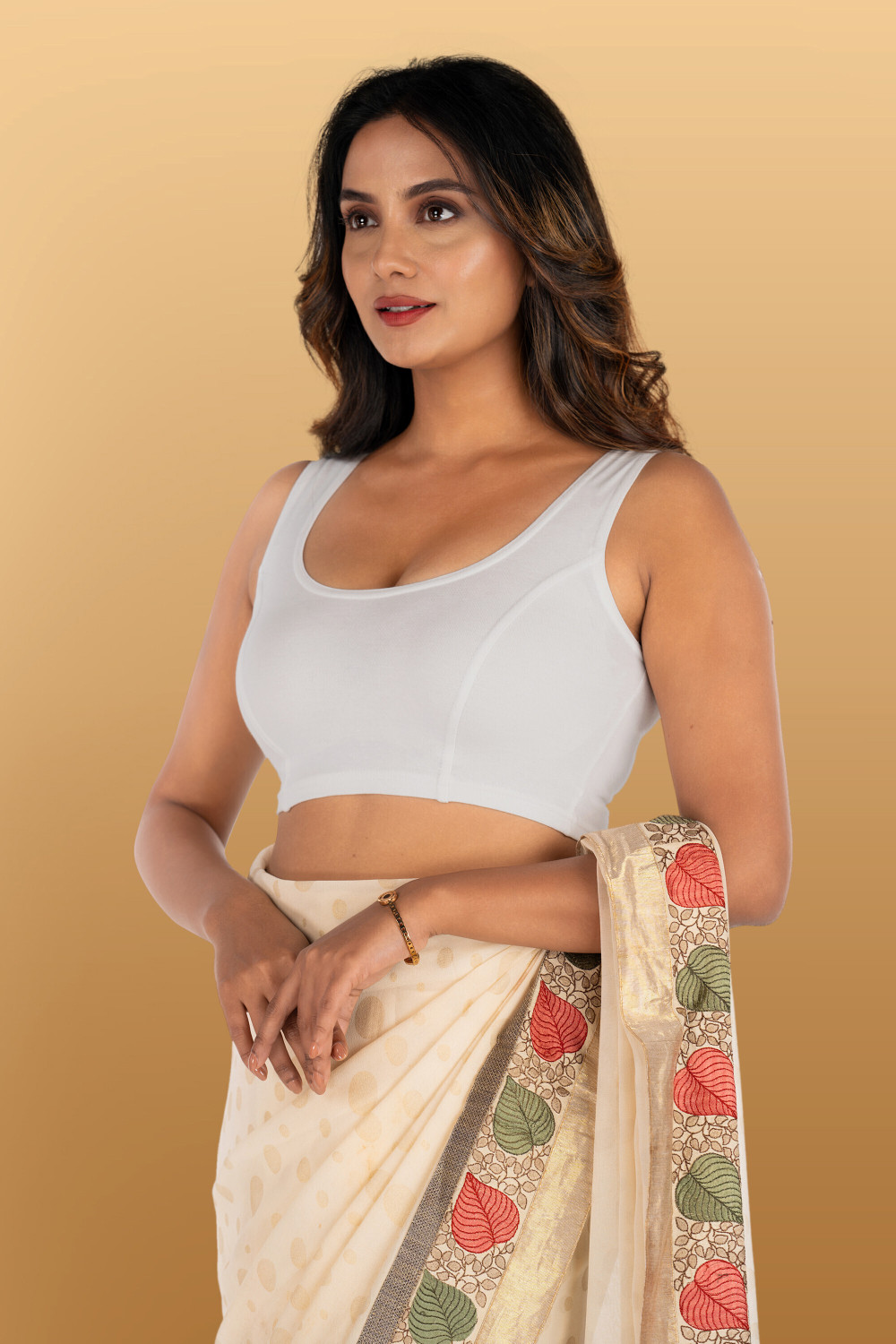 Image of Abhi U-Neck Women Blouse
