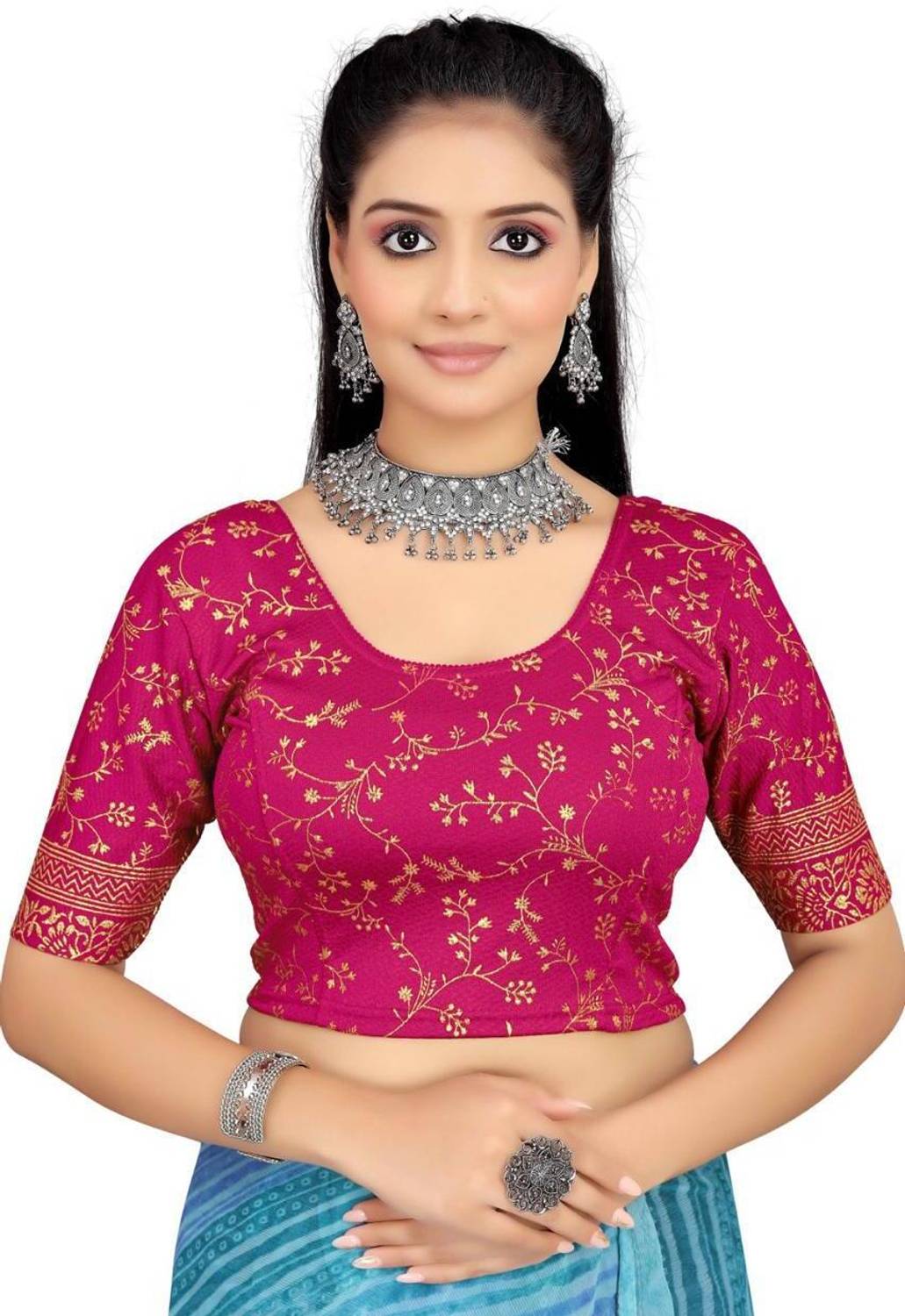 Baisaraj U-Neck Women Blouse