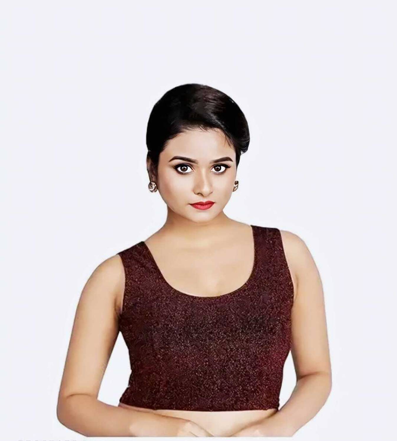 aayansh creations U-Neck Women Blouse