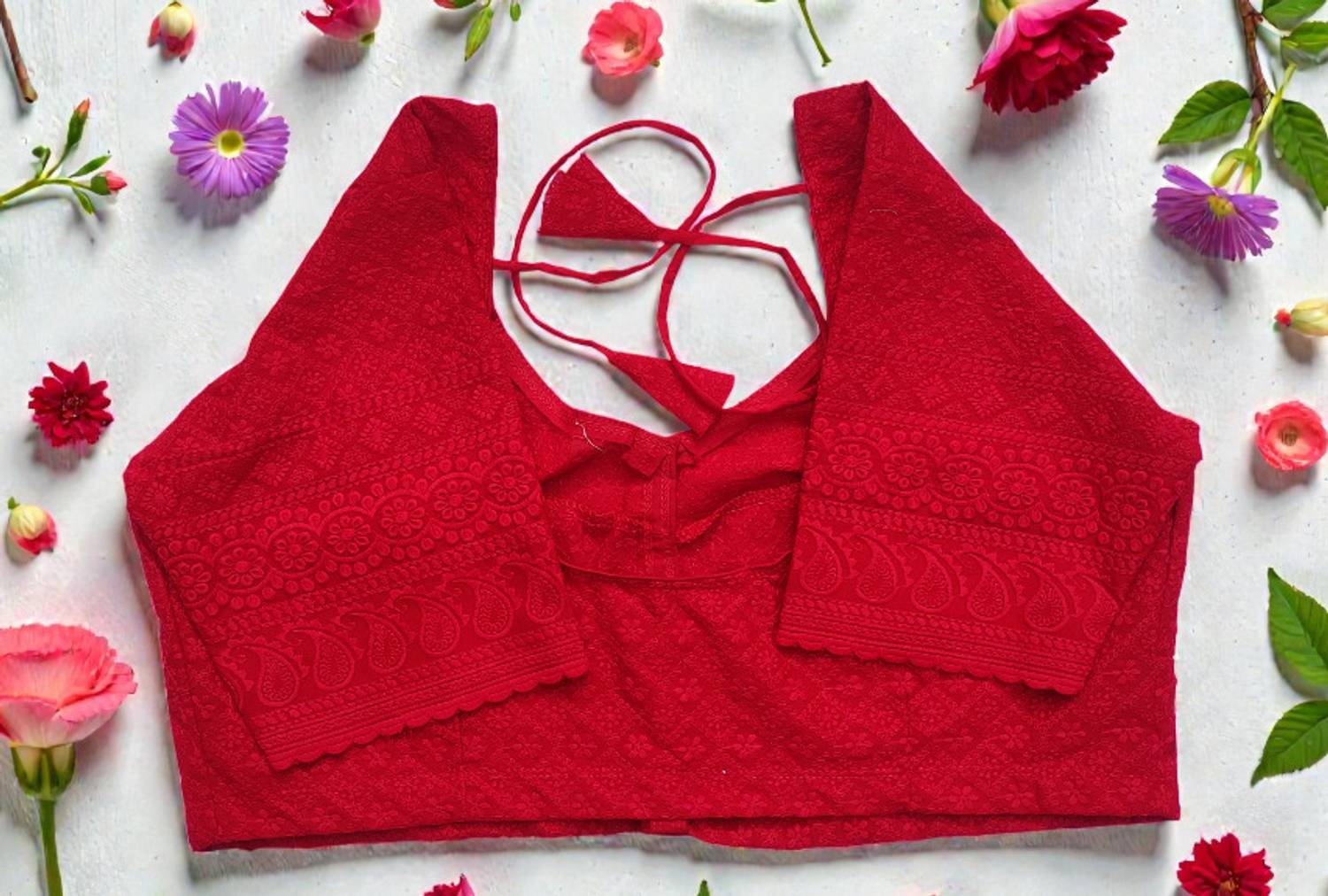 Adwaita Global Sweetheart Neck Women Blouse