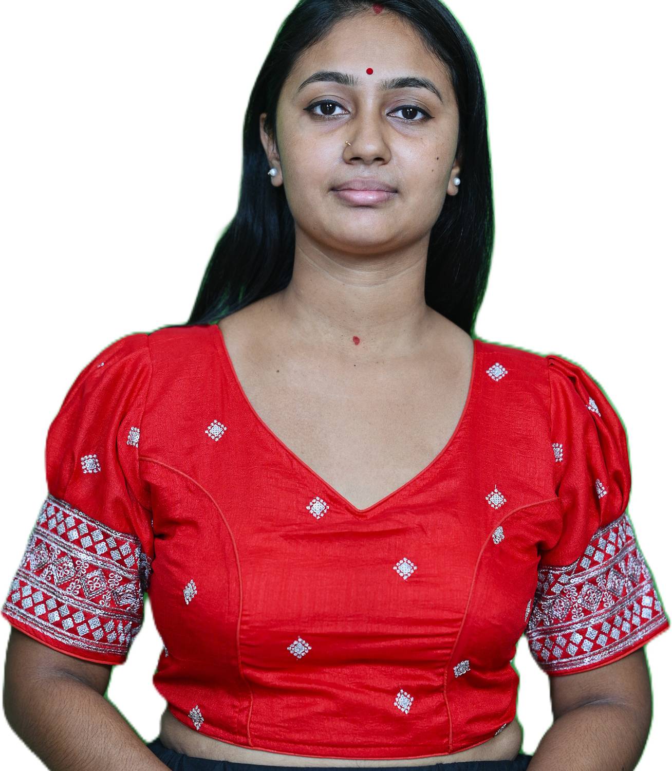 Adreel V-Neck Women Blouse