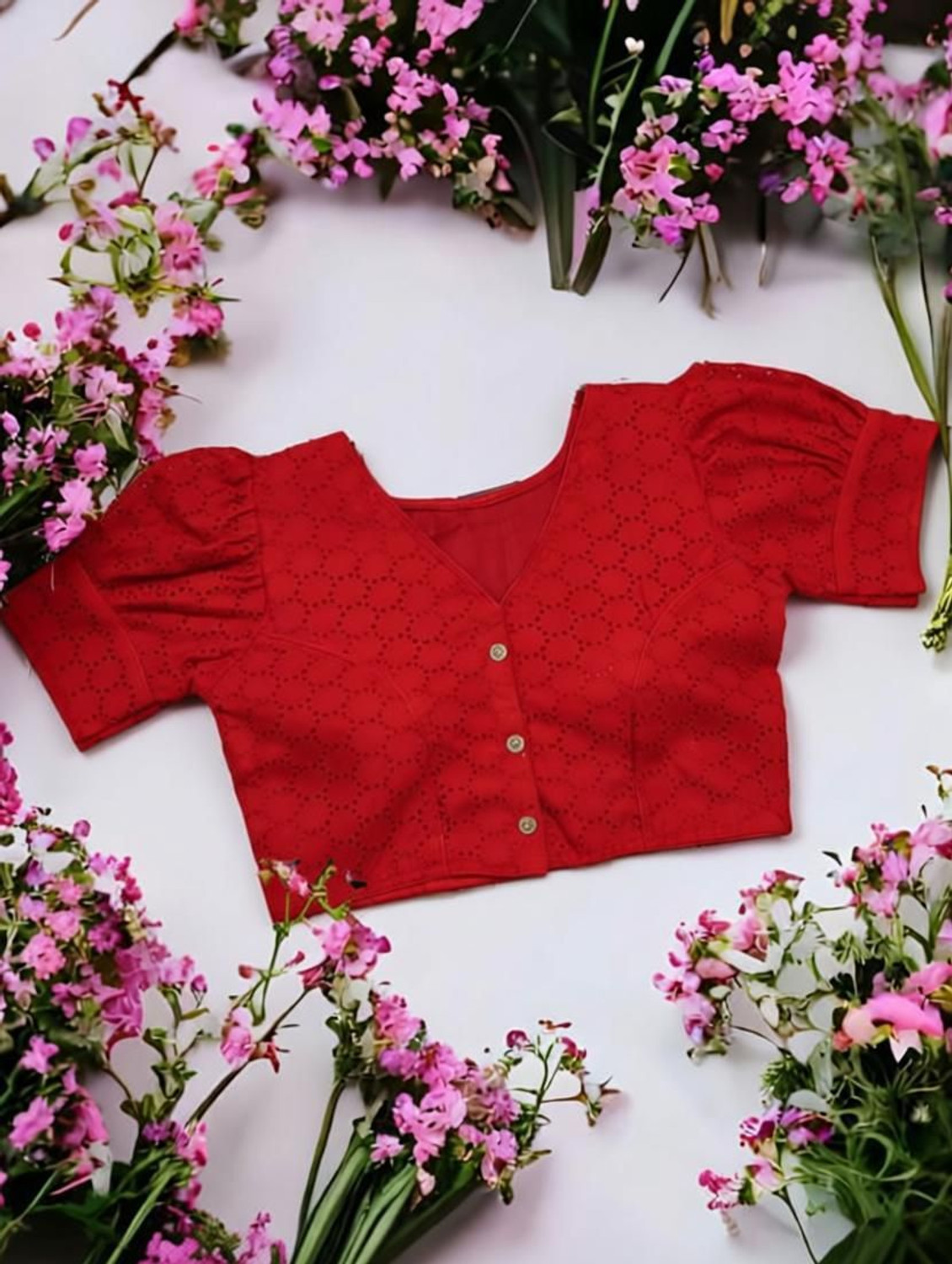 Image of zarukho V-Neck Women Blouse