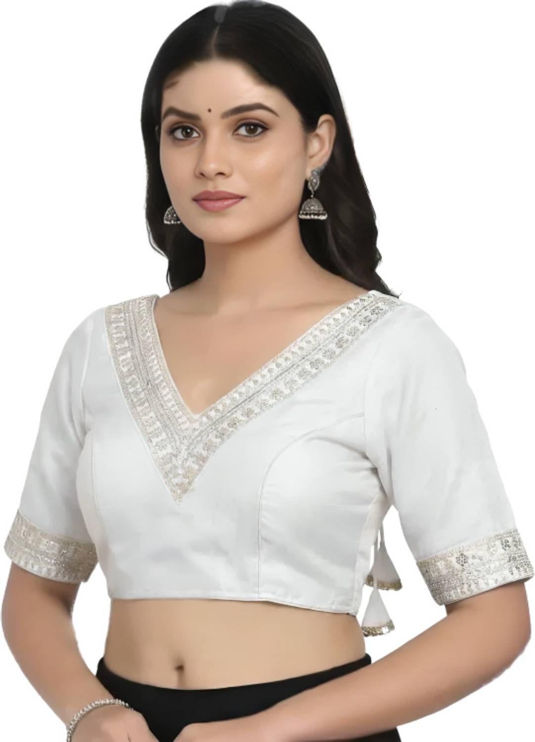 BBPremium V-Neck Women Blouse - Buy BBPremium V-Neck Women Blouse