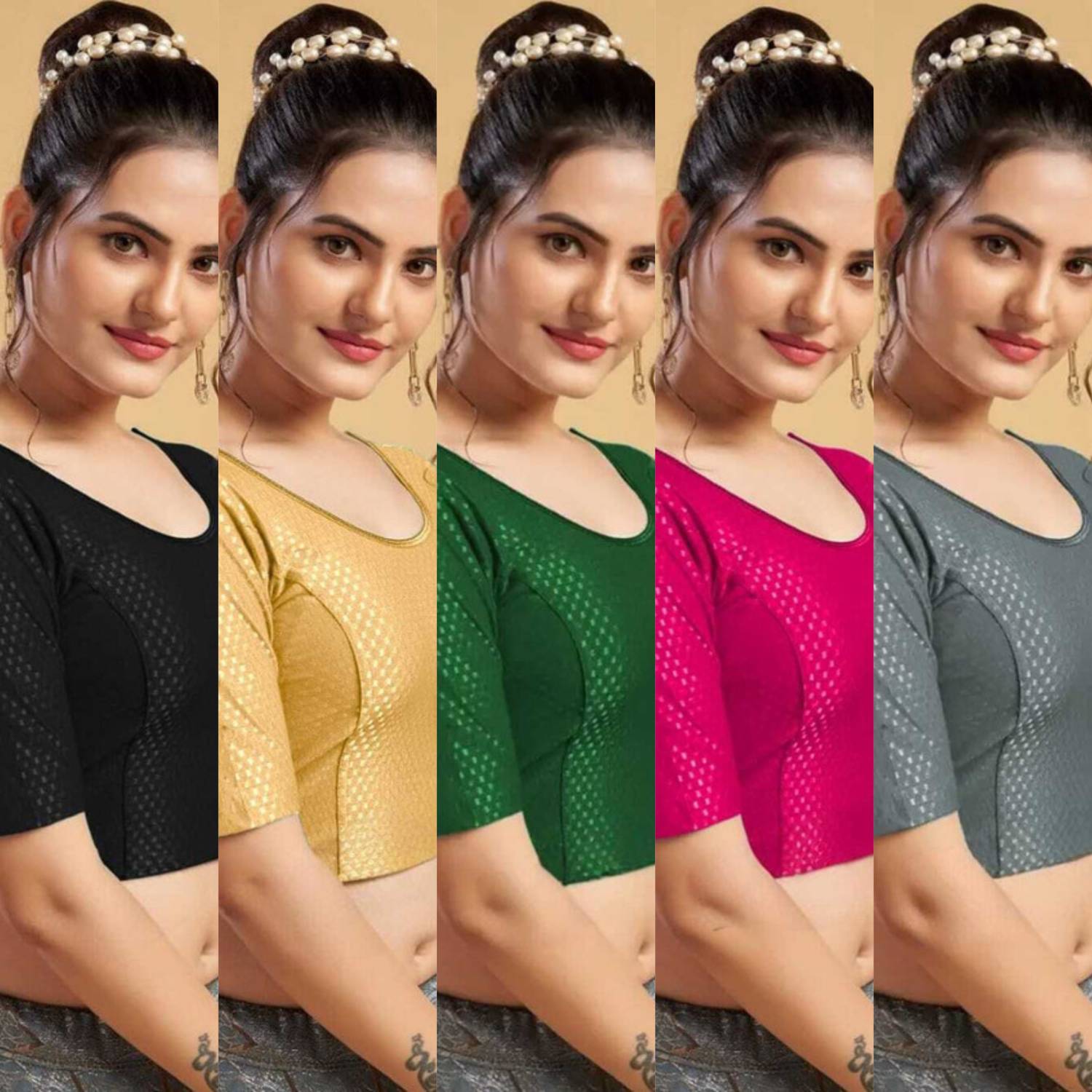 AdityaTopNotch Round Neck Women Blouse