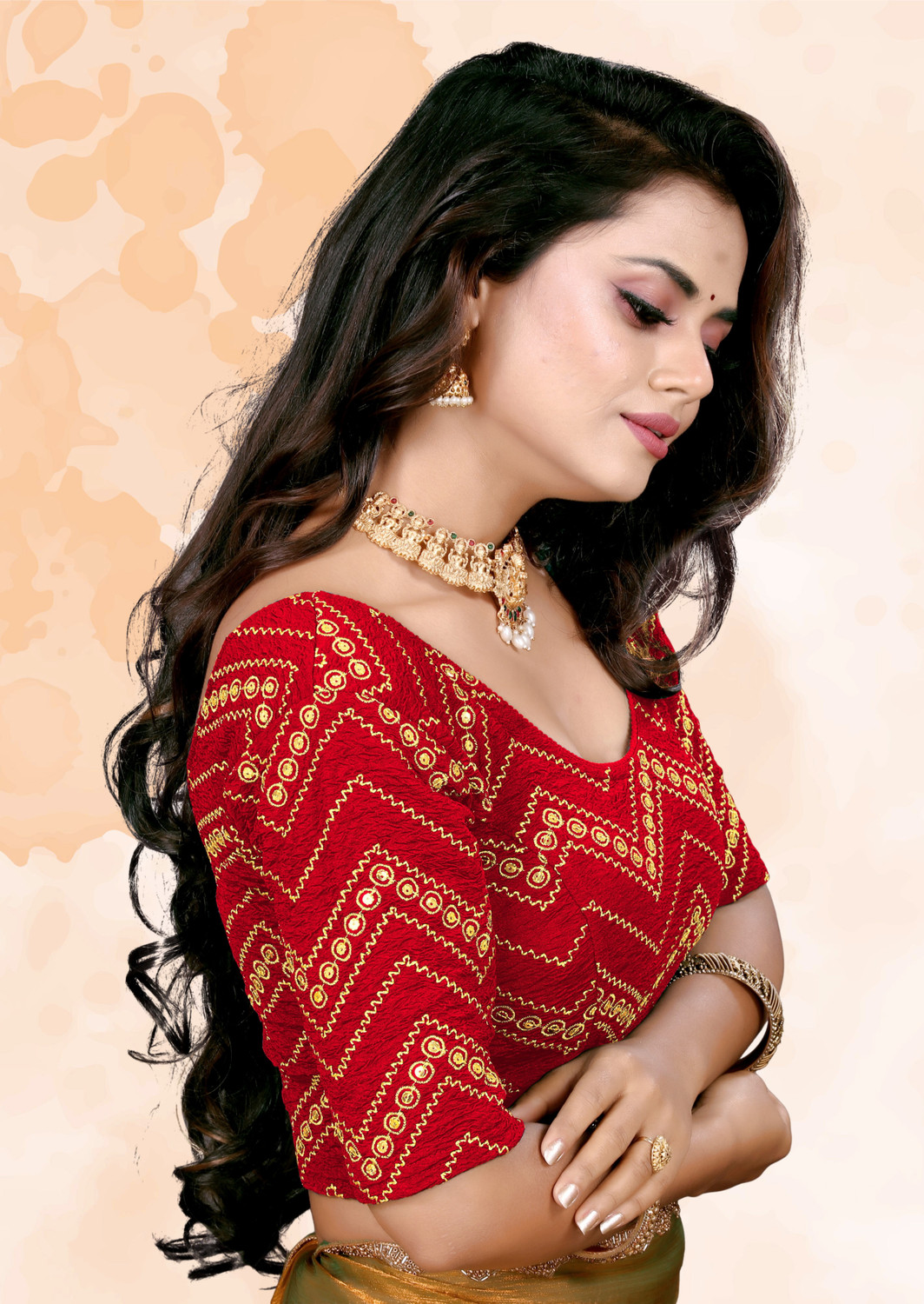 Image of FUSIONPERK Round Neck Women Blouse