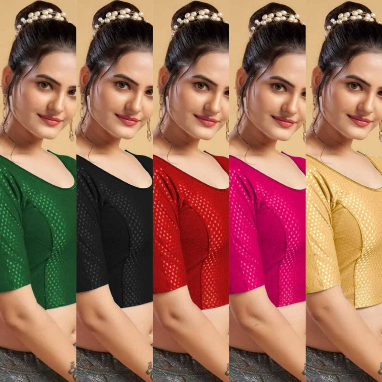 AdityaTopNotch Round Neck Women Blouse