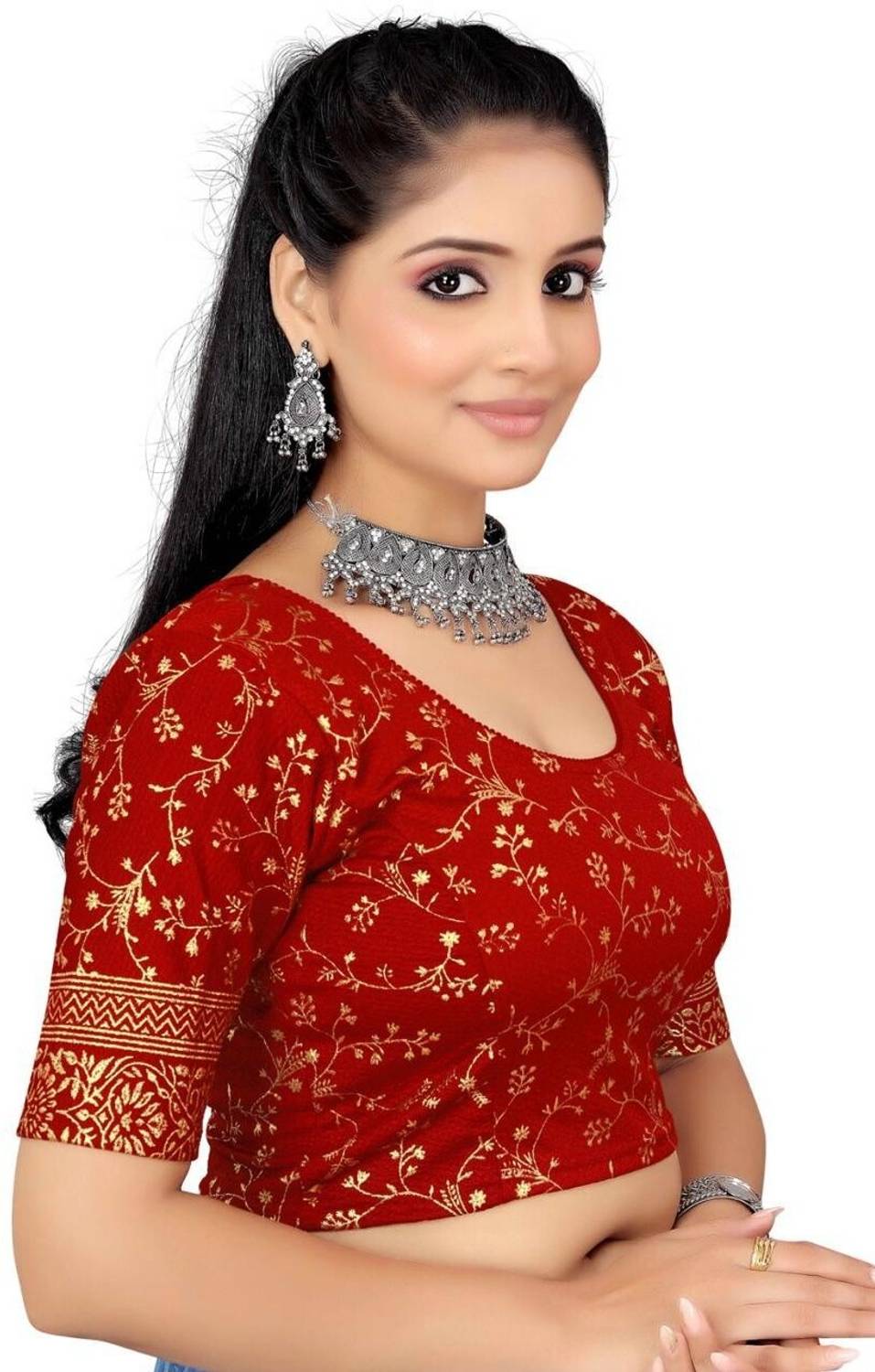 Baisaraj Round Neck Women Blouse