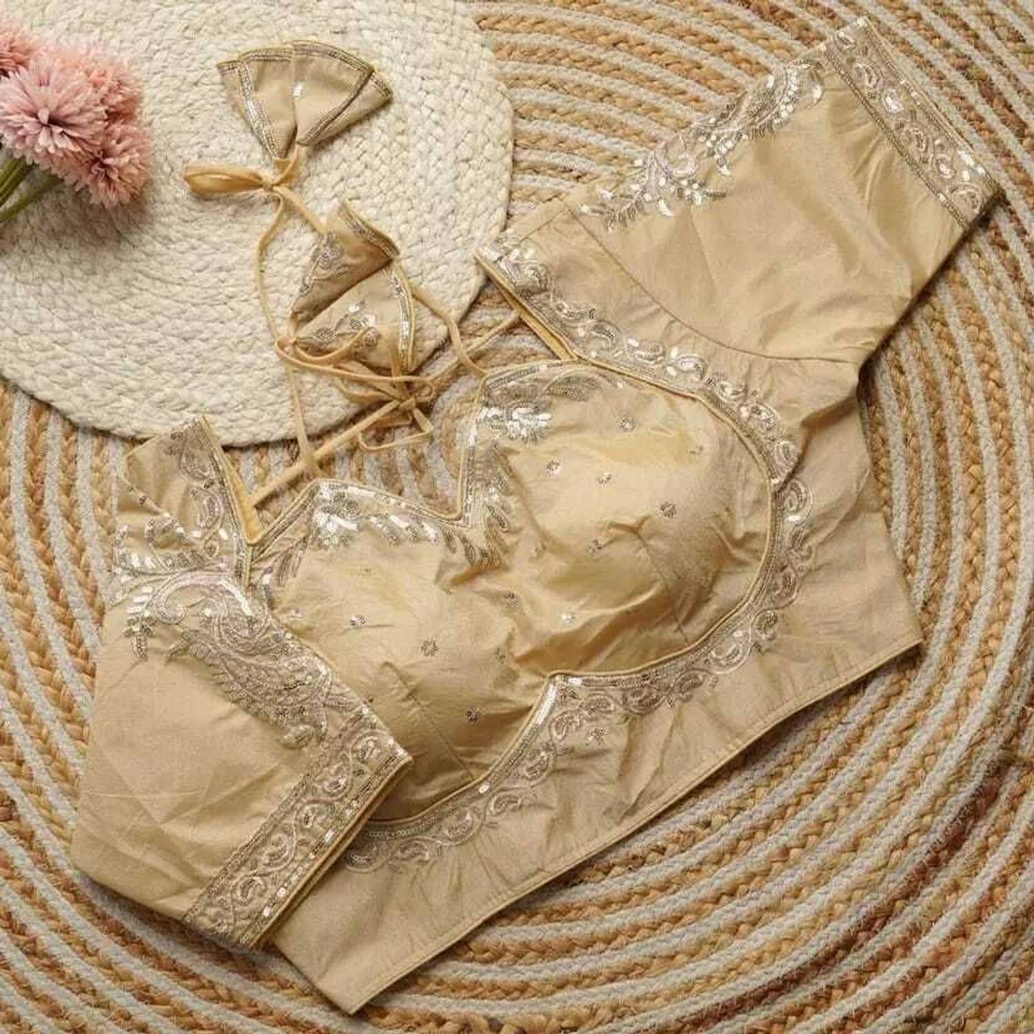 AARTI ART Sweetheart Neck Women Blouse