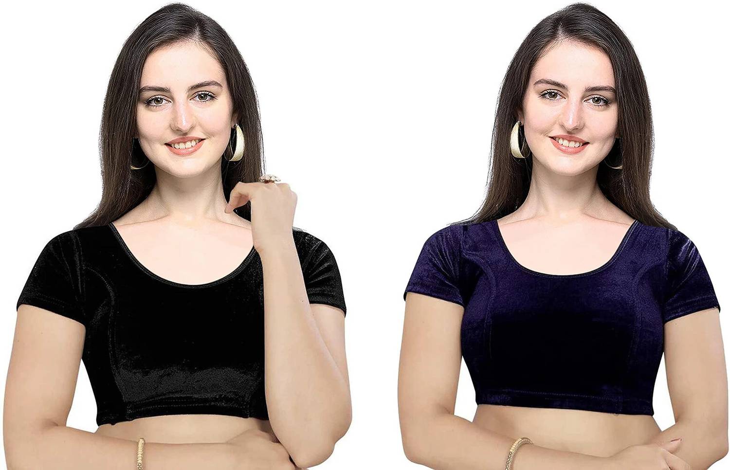 Resechic Round Neck Women Blouse