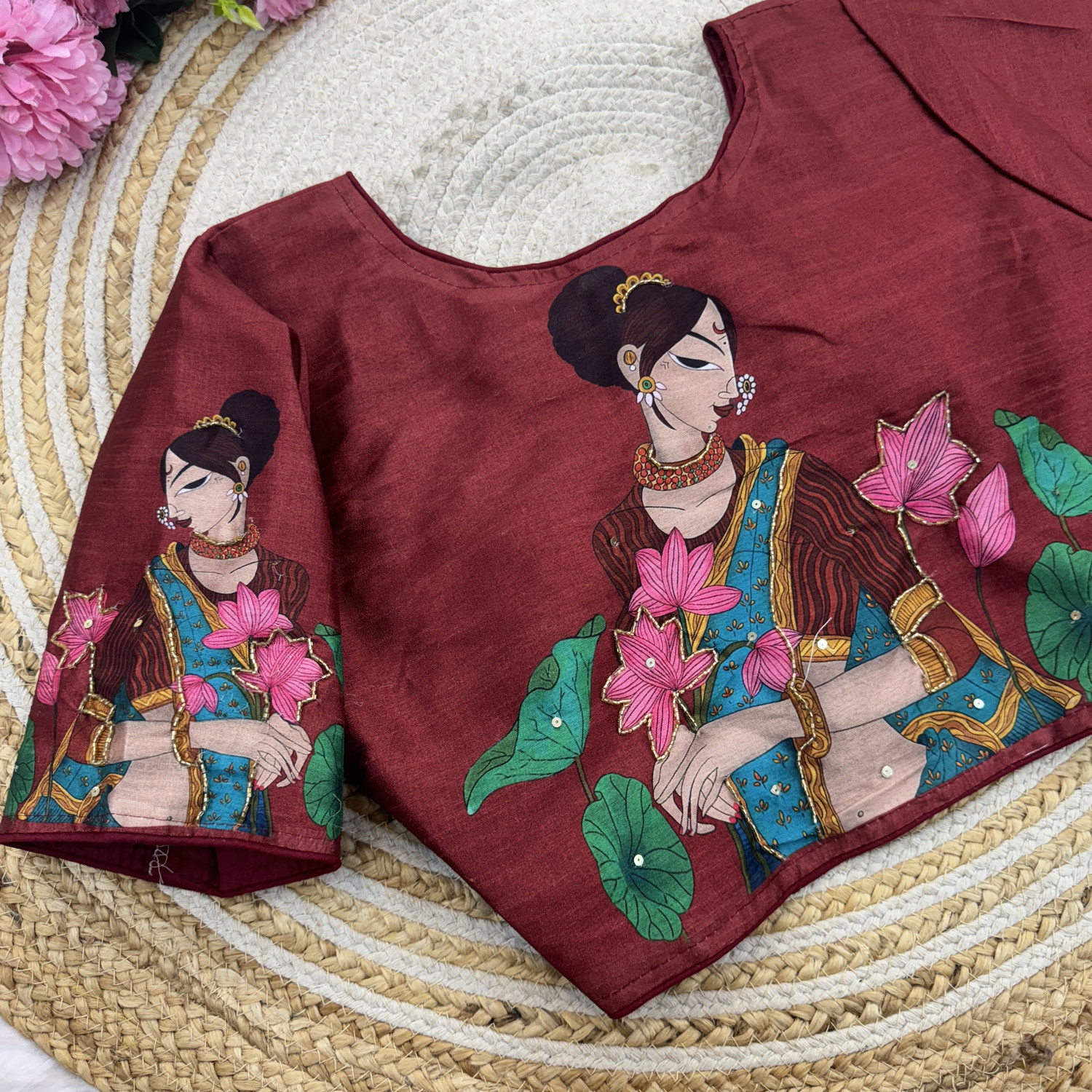 Image of Amour Fashion Round Neck Women Blouse