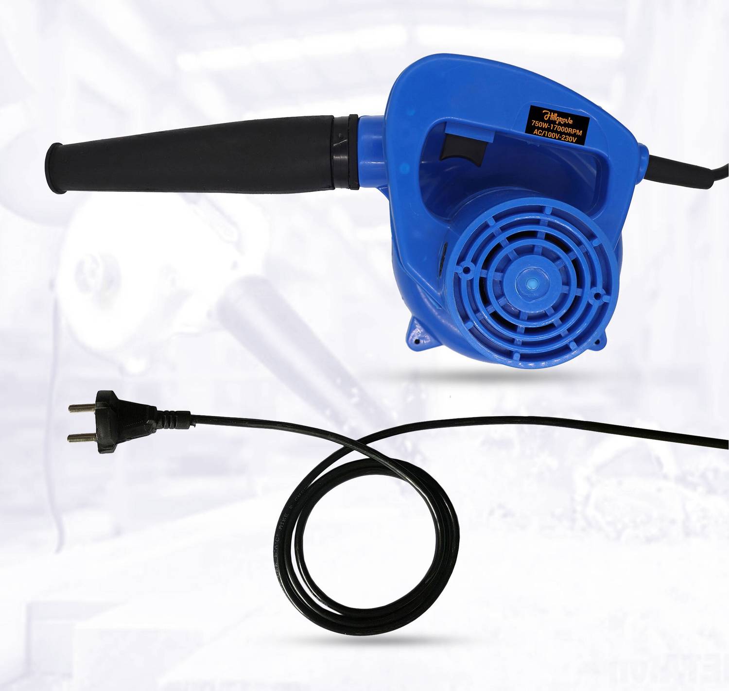 Hillgrove Blue 750W 17000RPM Air Blower and Dust Cleaner - Image 1