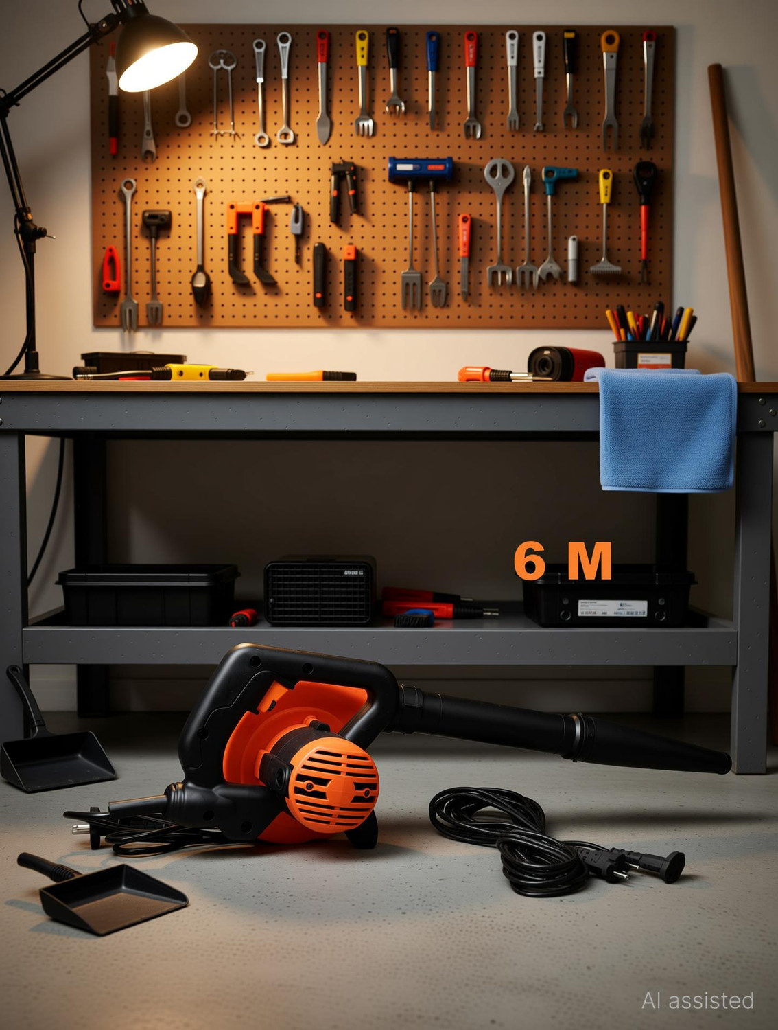 Image of Jakmister 950W + 20 FEET Extension Wire -Variable[ +- ] Speed No- Vibration Forward Curved Hi-Powered Blower