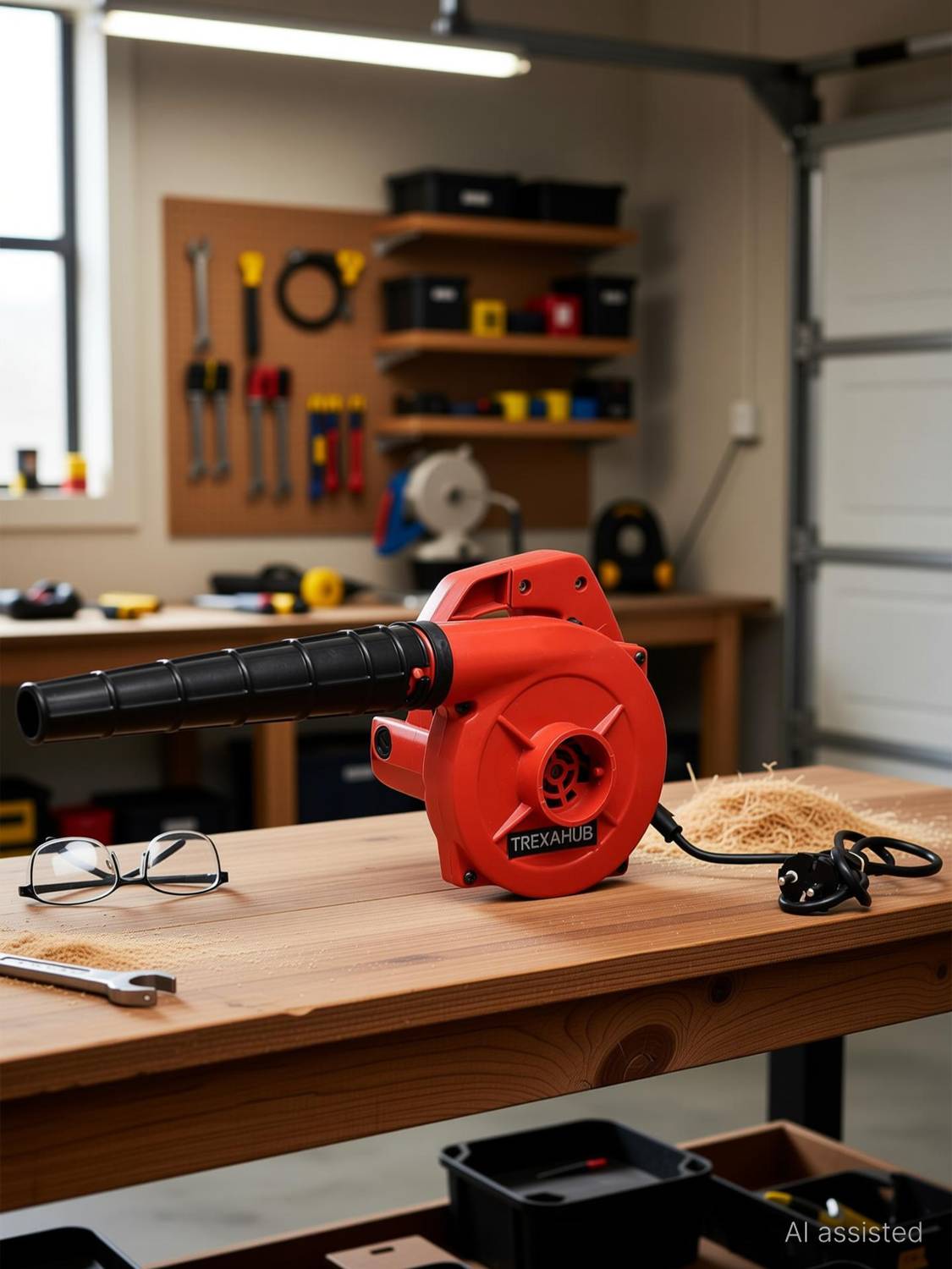 TREXAHUB 12000 RPM Electric Air Blower Red - Image 2