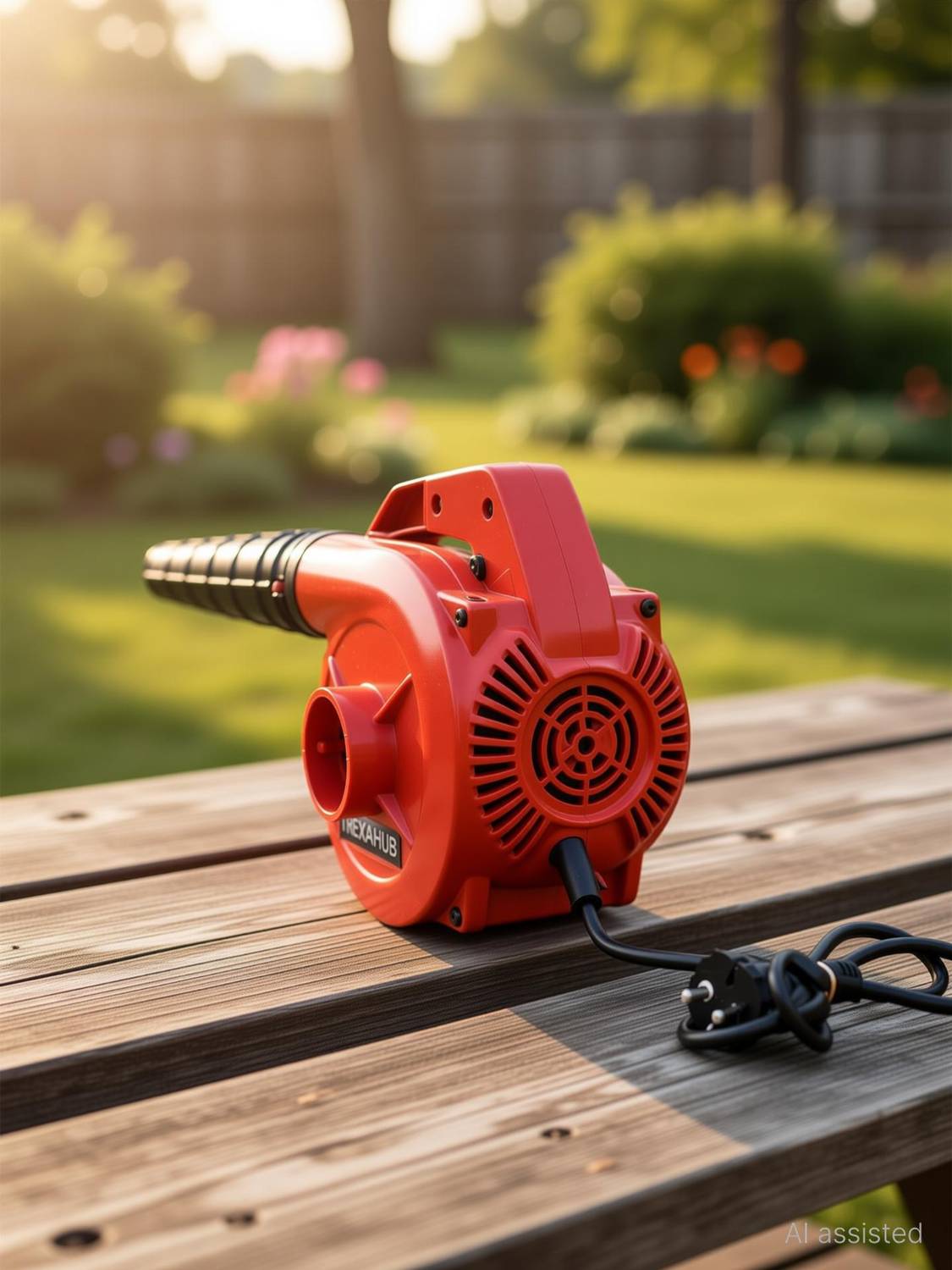 TREXAHUB 12000 RPM Electric Air Blower Red - Image 3