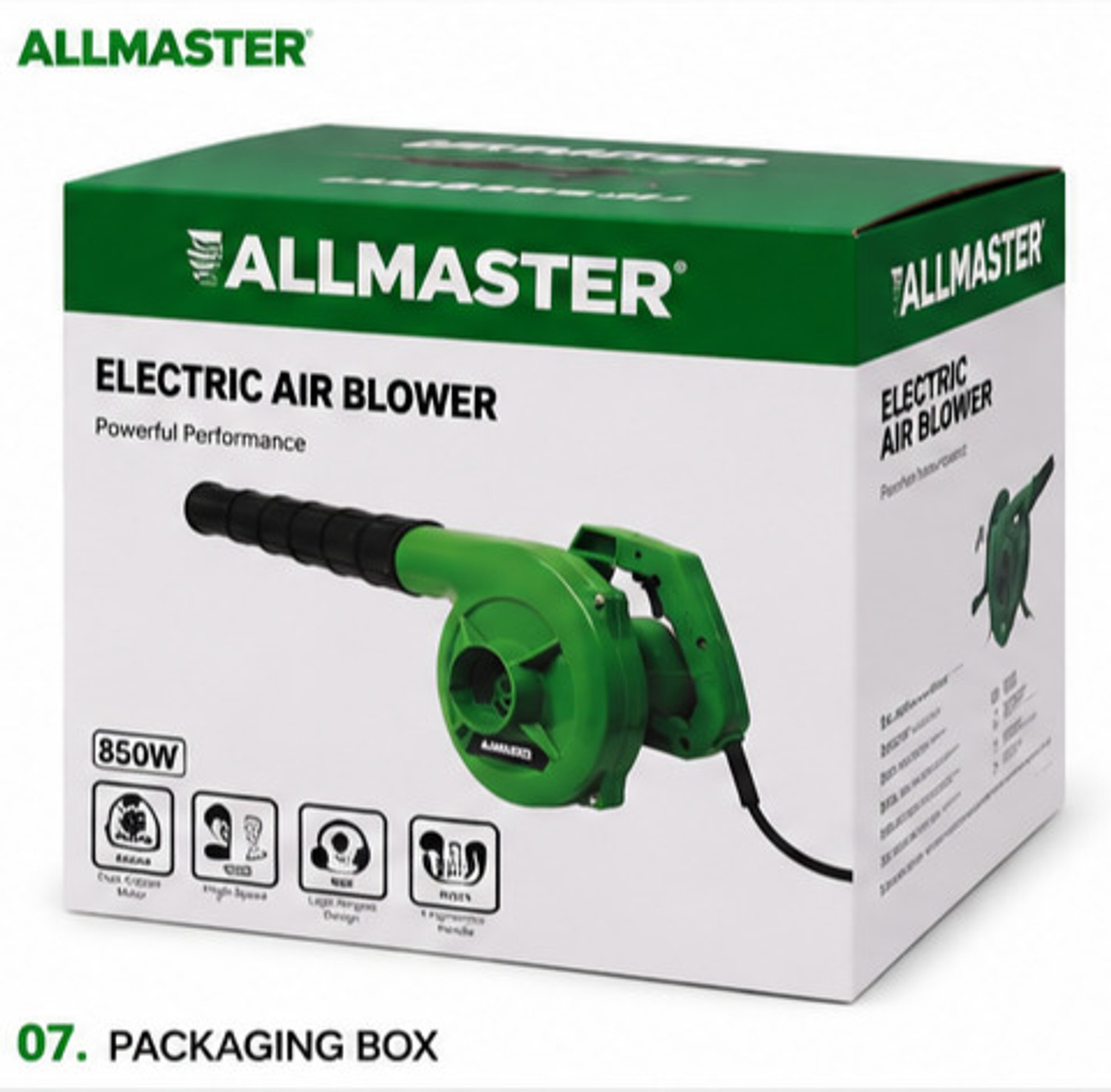 Image of ALLMASTER 700 Watts 100% copper AIR BLOWER for Home /office Forward Curved Air Blower