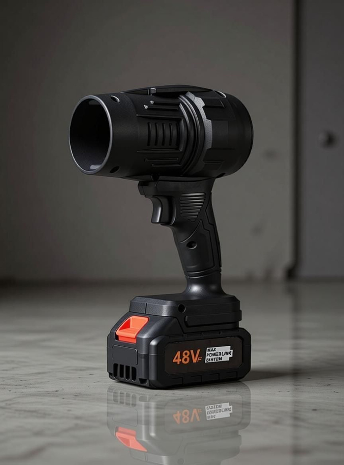 Image of Vishbin Portable Dust Cleaner, Cordless Leaf Blower Backward Curved Air Blower