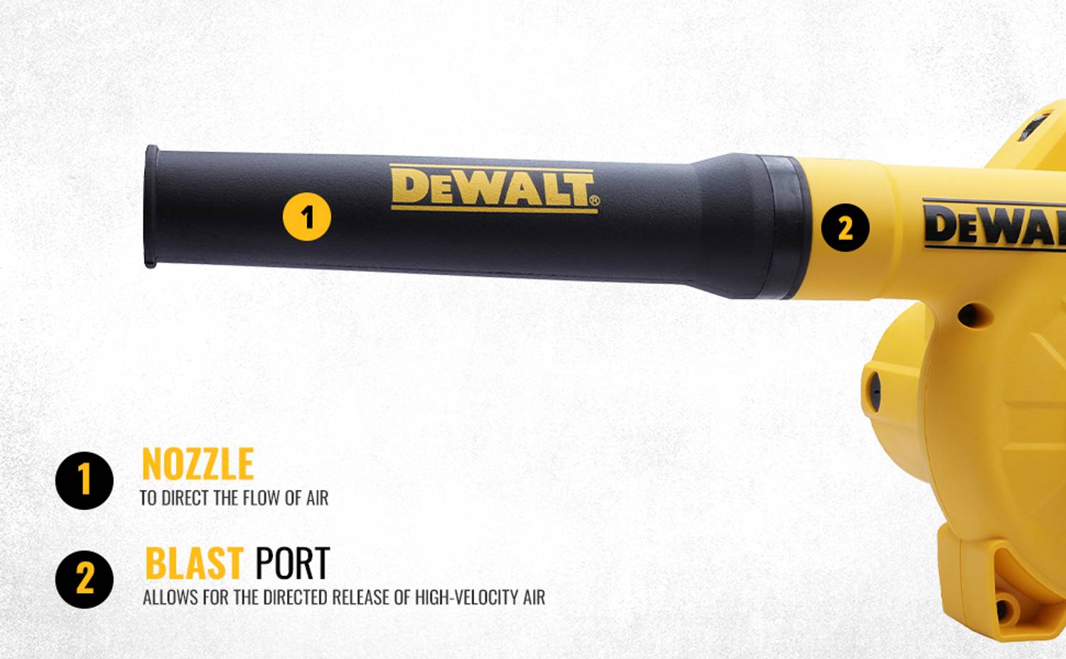 electric blower dewalt handheld axial blower