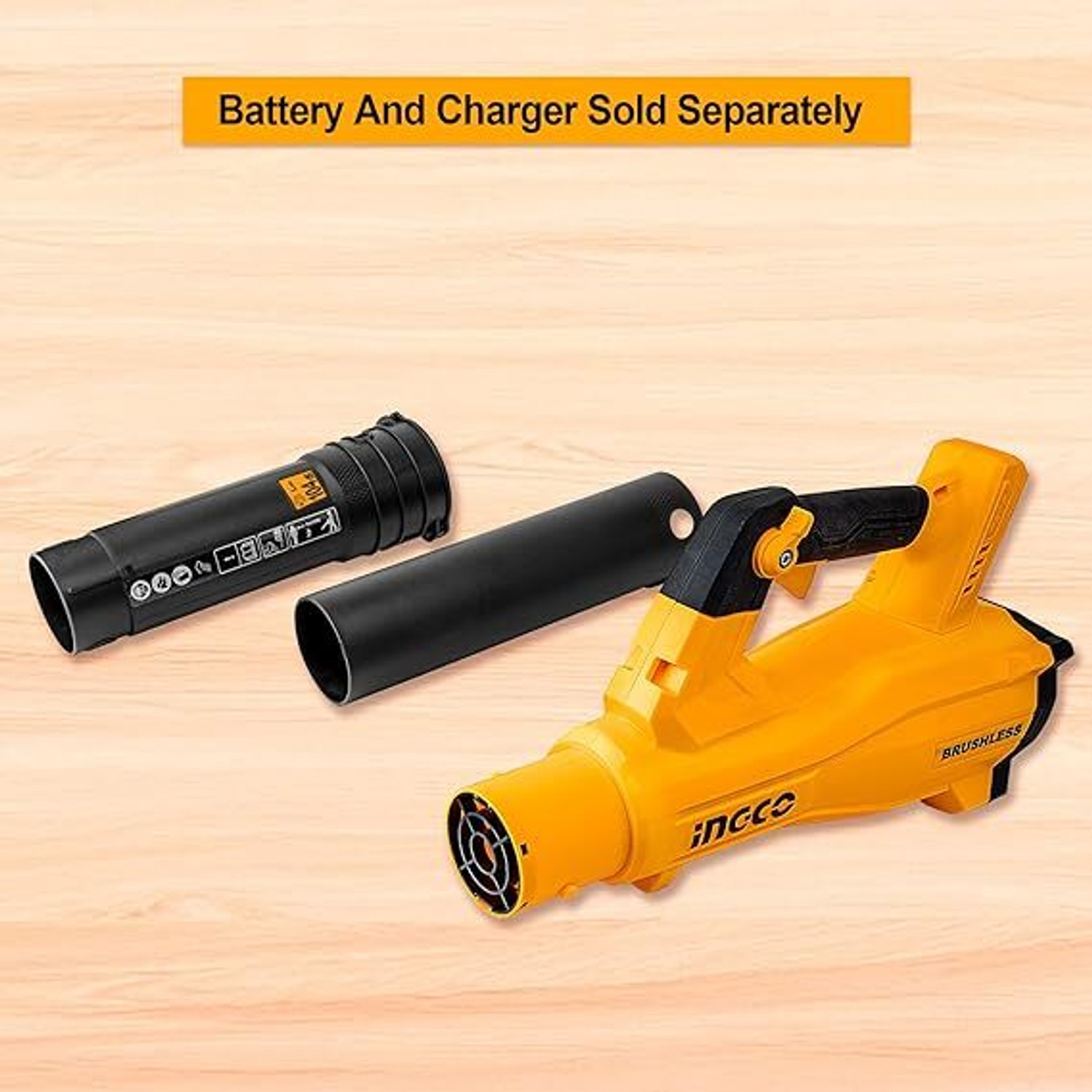 Image of INGCO Lithium-ion Without Battery and Charger CABLI20428 Forward Curved Leaf Blower