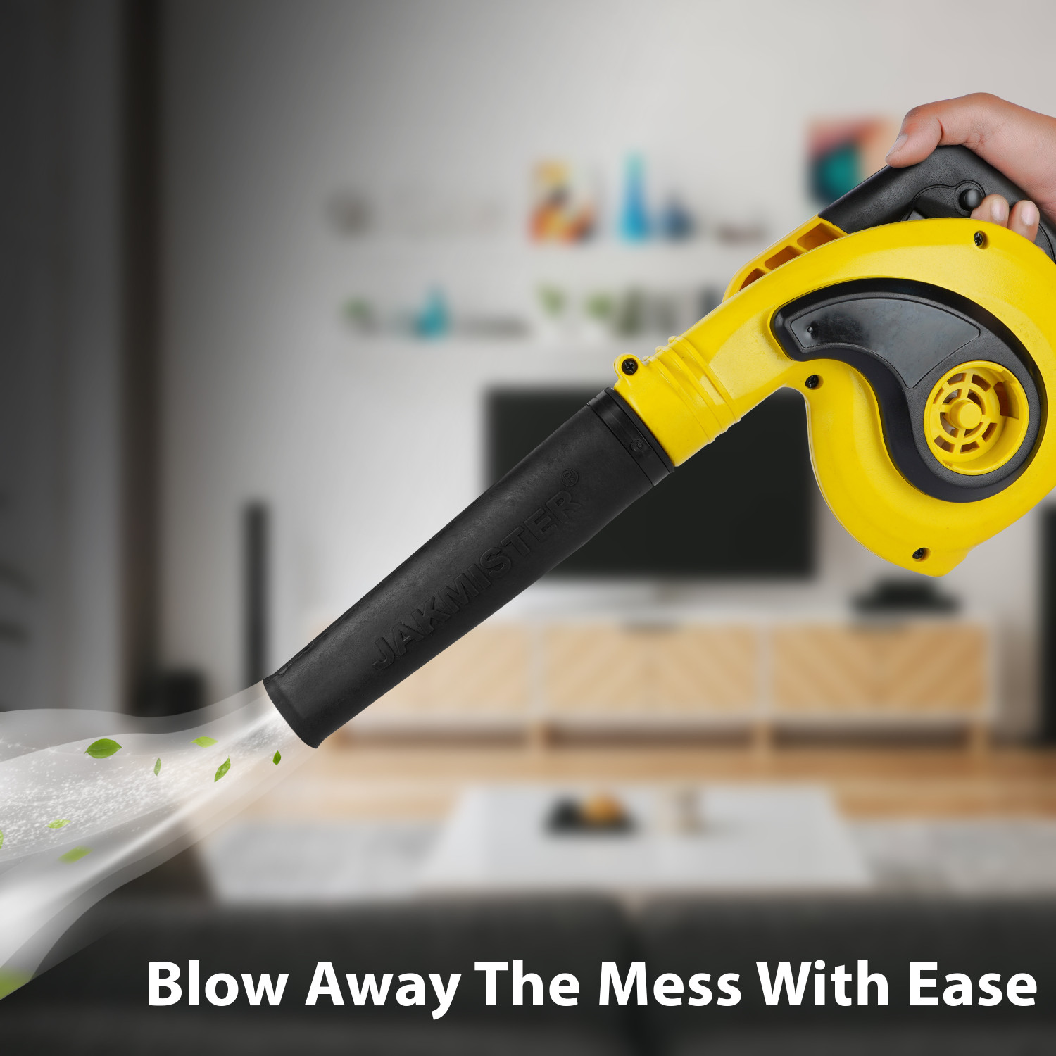 Image of Jakmister [+-]Speed Controller Yellow 1000Watts / 19000rpm /100% copper With Attachments Air Blower