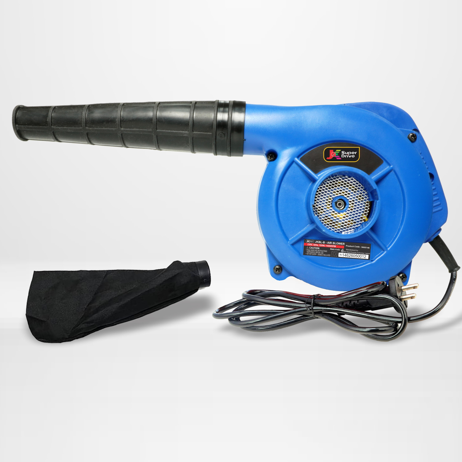 Image of JK Super Drive JK Super Drive 2-in-1 Electric Air Blower & Vacuum Cleaner (520W, 14000 RPM) Air Blower