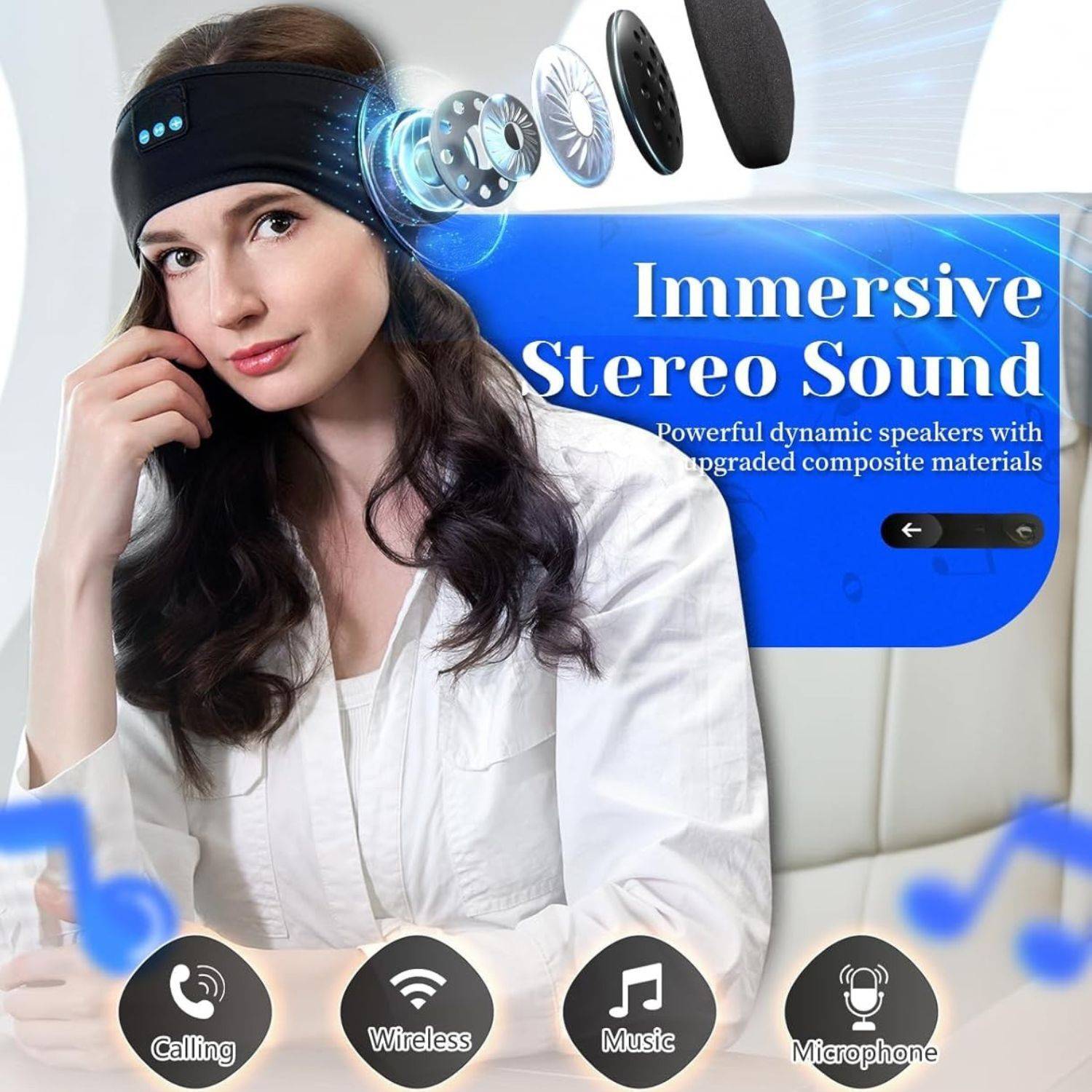 SHOPONIL Sleep Headphones Wireless - Image 5