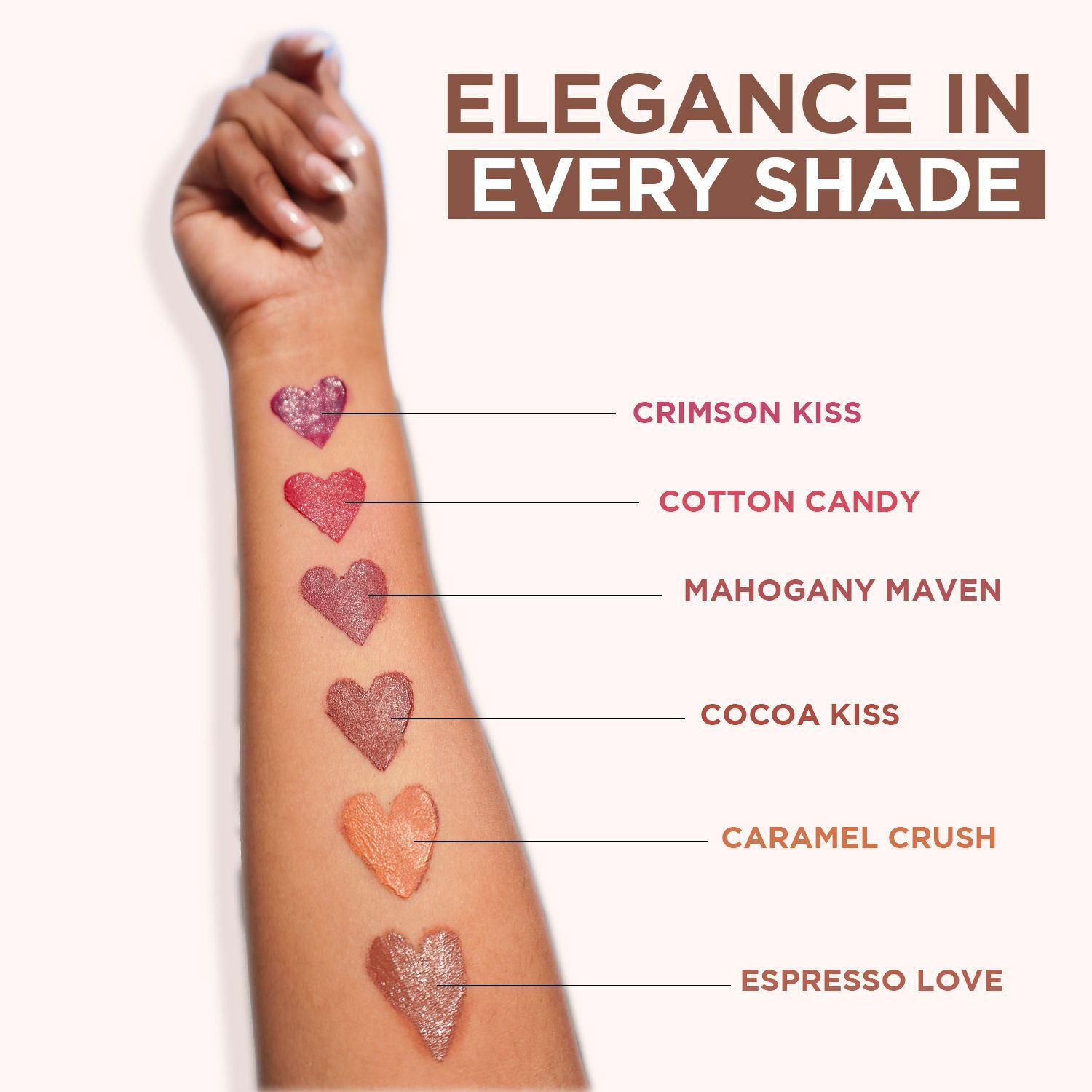 Image of Orgatre Moodbliss Lip, Cheek & Eye Tint with Goodness of Kojic Acid & Retinol (Caramel Crush)