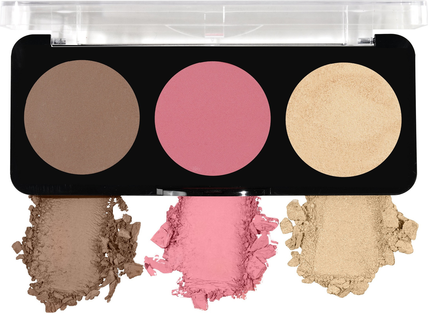 Image of SWISS BEAUTY Cheek- A- Boo Face Palette -02 with Blusher , Contour and Highlighter