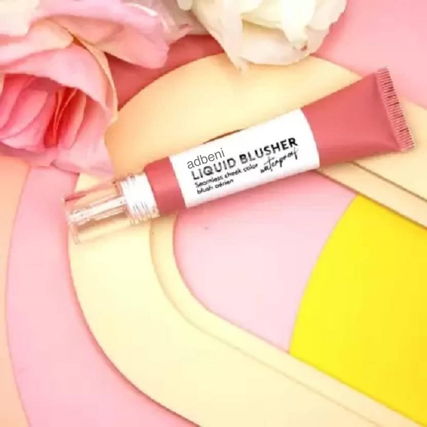 adbeni Liquid Blusher, Waterproof Soft Matte Long-Lasting, Weightless Blush