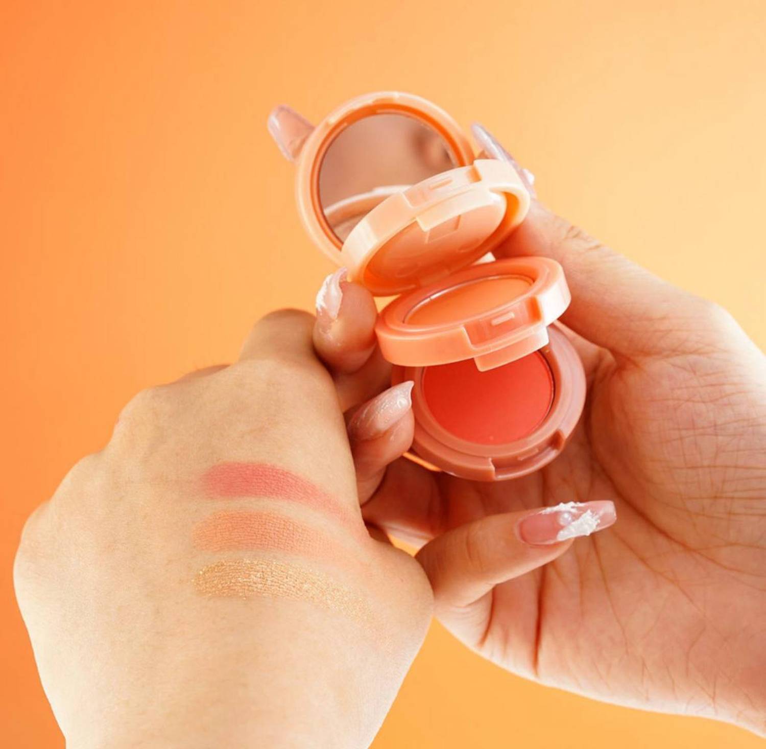 BEAUTYATH 3 in 1 Lip, Eye & Cheek Tint & BlusRichness of Vitamin E and Oil Highlighter