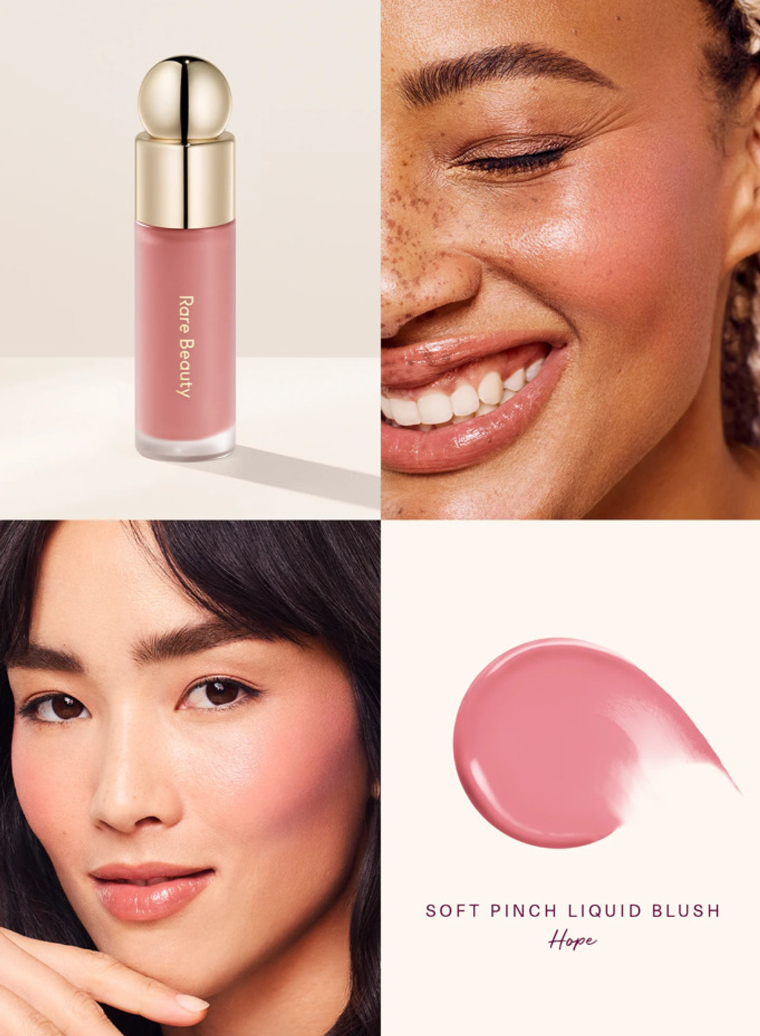 Image of rare beauty Soft Pinch Blush - Dewy & Matte Finish Options,