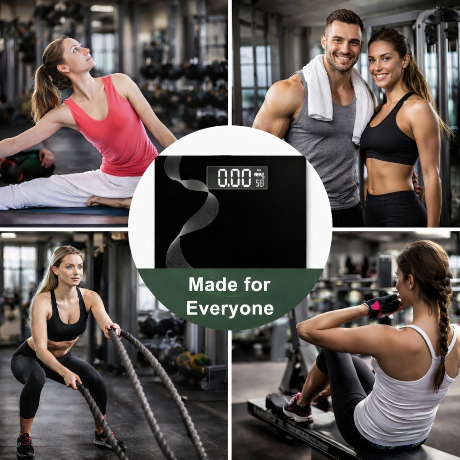 Image of Omara PersonalDigital ElectronicBodyWeight Machine For Human Body 180KgWeighing Scale Weighing Scale