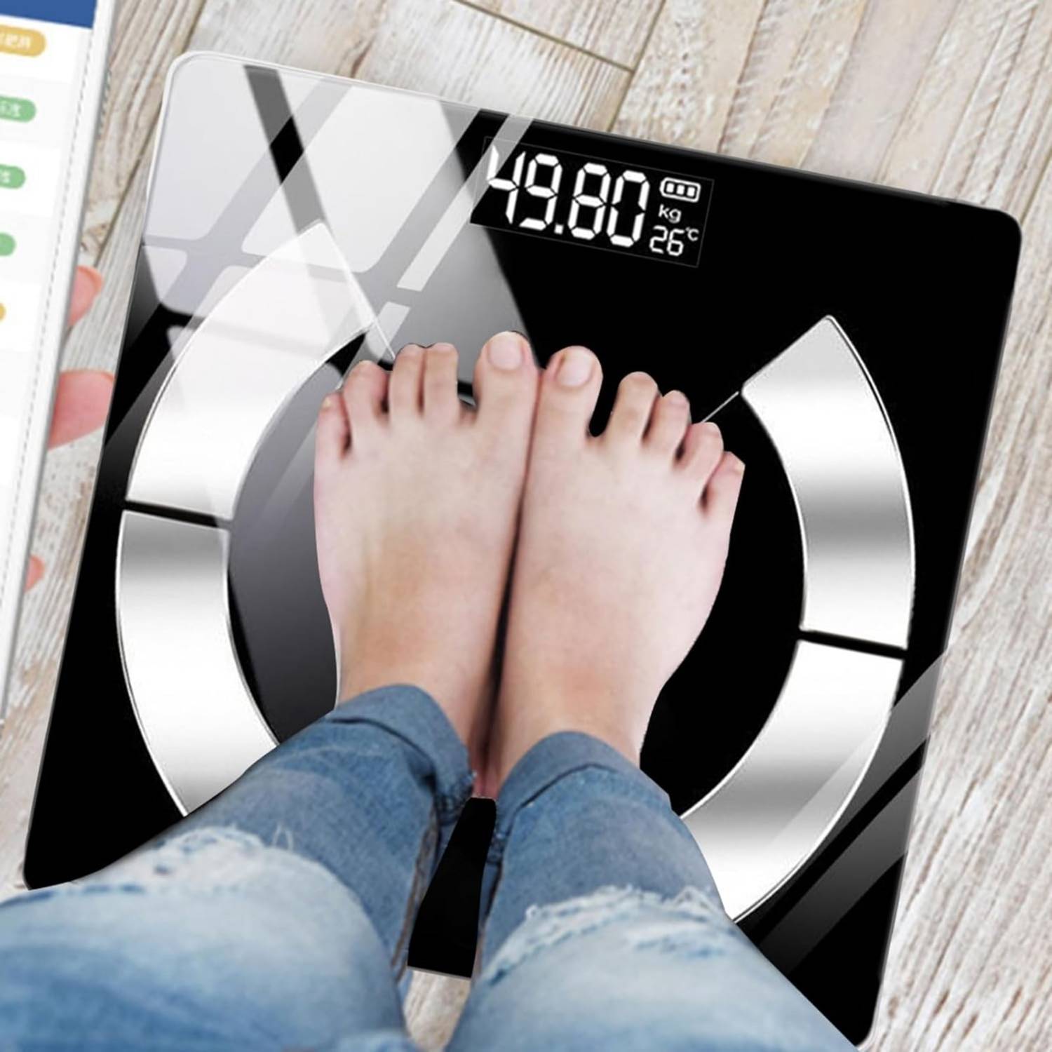 buyease Inspire Personal Digital Body Weighting Scale for human body 180kg weight scale BMI Weighing Scale