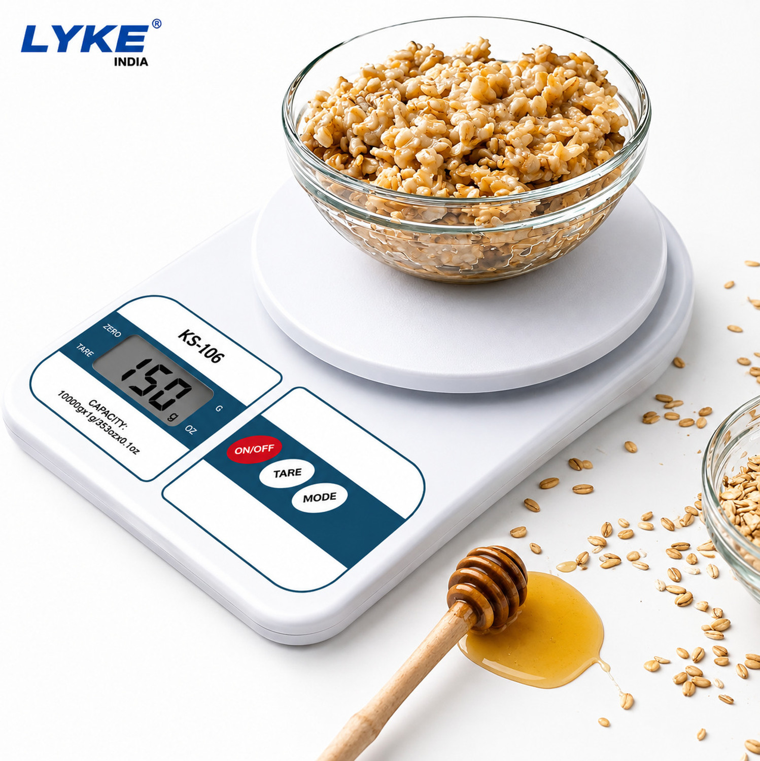 Image of lyke Products Weight Machine BMI Weighing Scale