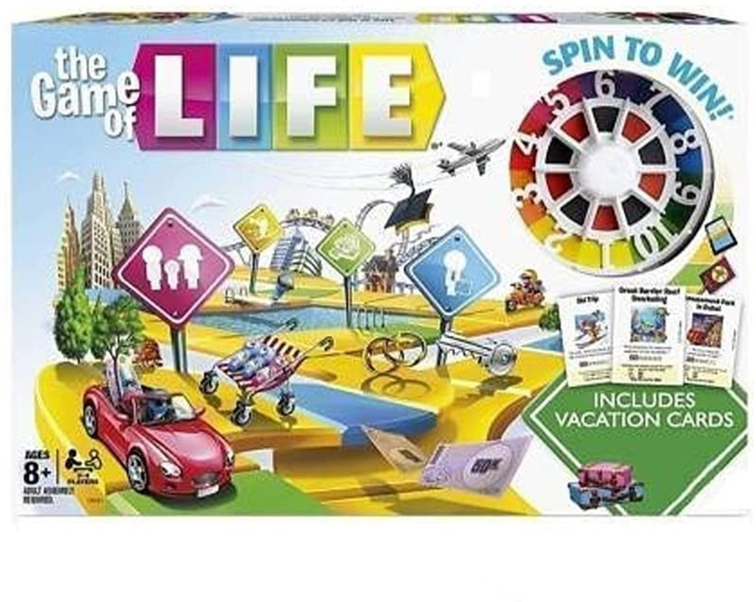 Image of Zuuluzrs New Best The Game of Life Board Game, Fun Board Game for Families and Kids Party & Fun Board Game