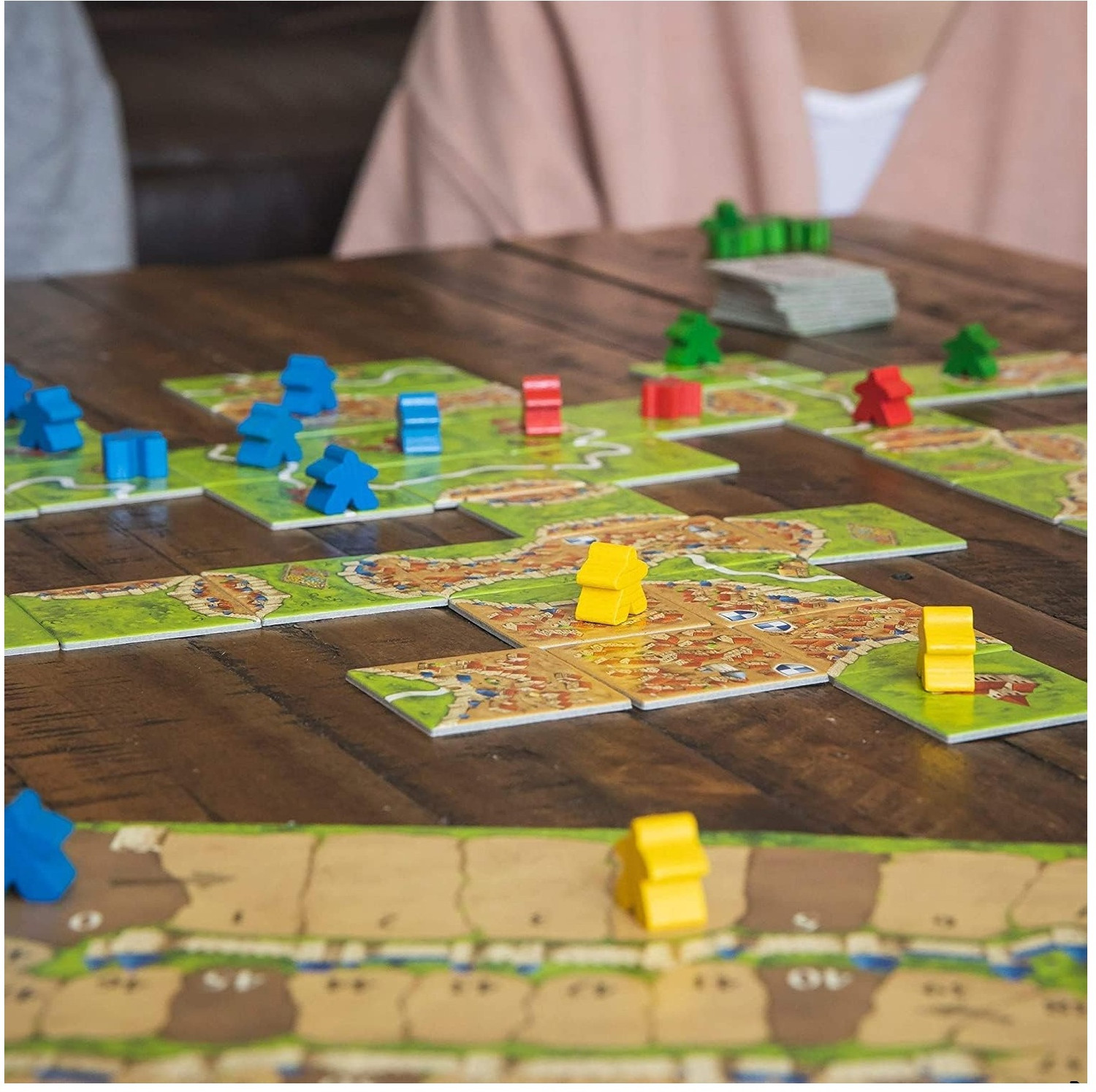 Image of TMA ENTERPRISES Carcassonne & Splendor Board Game Combo Strategy & War Board Game