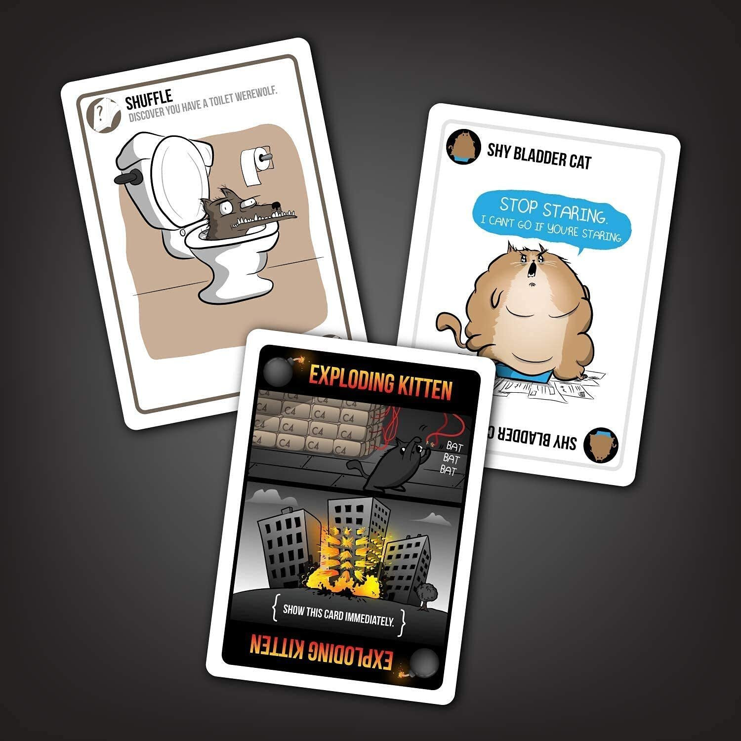 Image of Magnemite Exploding Kitten Card Game for Kids, Adults, Friends & Family