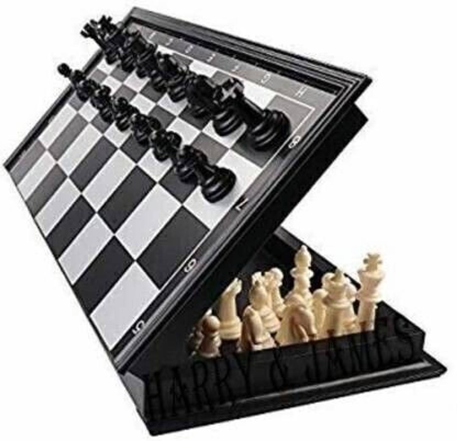 WECAN Magnetic Travel Chess Set 10 Inch
