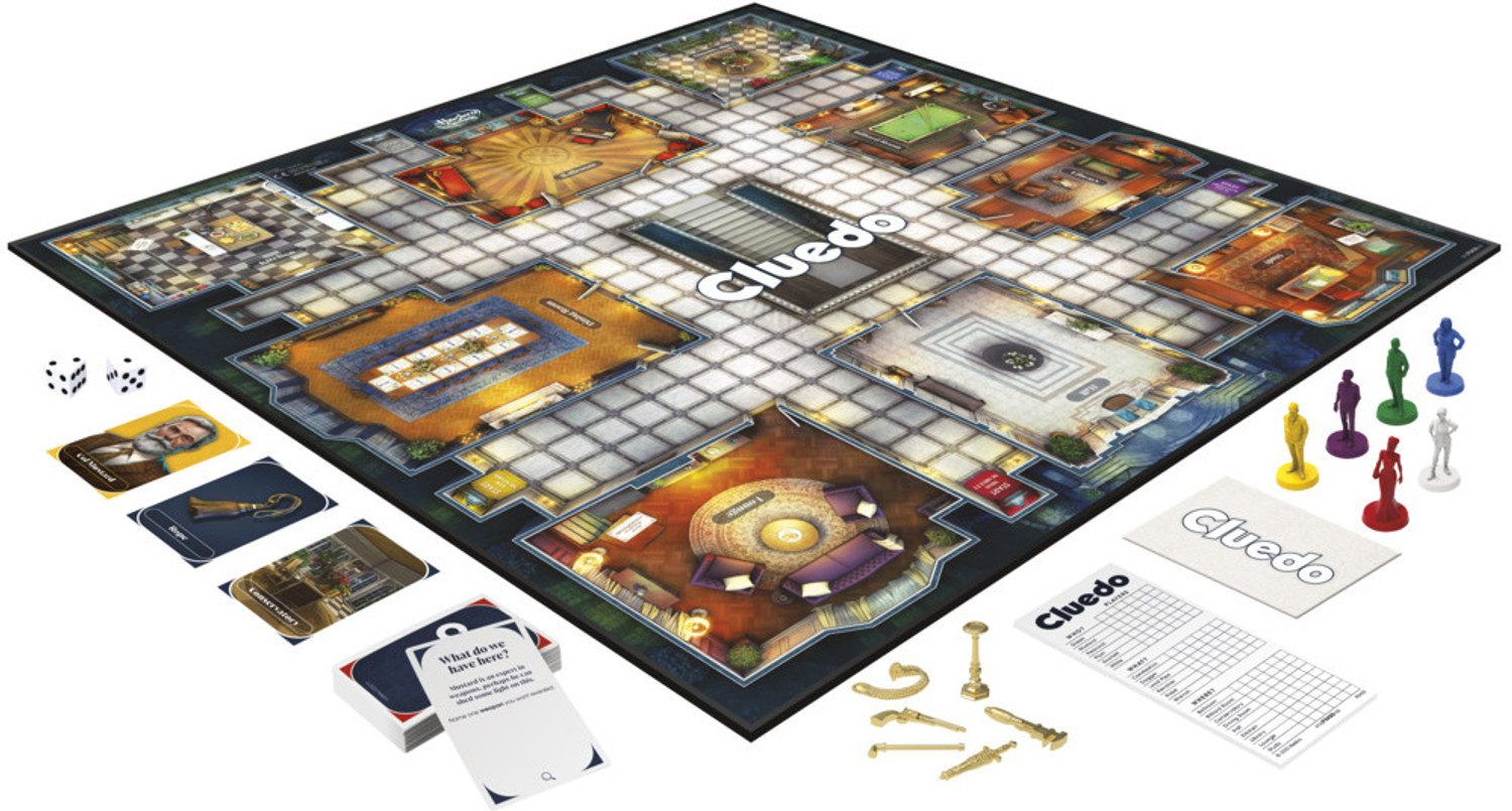 Image of HASBRO GAMING Clue Board Game, Mystery Games for 2-6 Players, Family Games for Kids Board Game Accessories