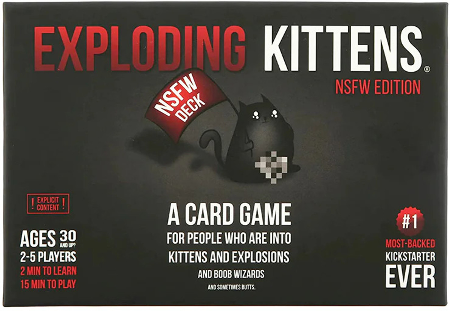 Image of Magnemite Exploding Kitten Card Game for Kids, Adults, Friends & Family