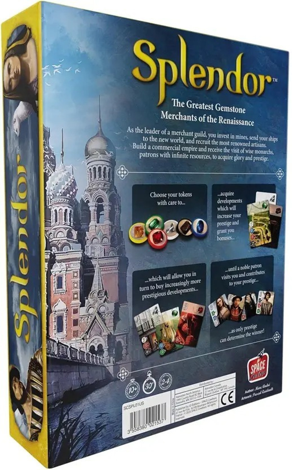 Image of TMA ENTERPRISE Splendor Board Game Strategic Family Board Game Strategy & War Board Game