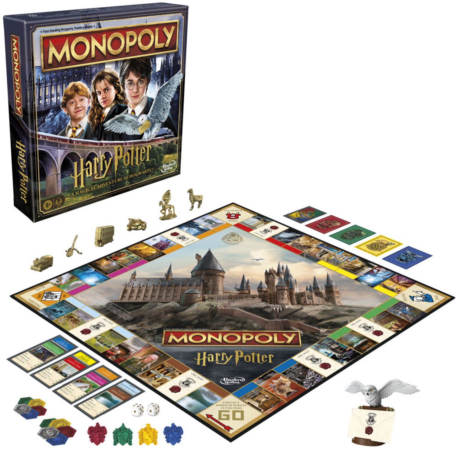 Image of Monopoly HARRY POTTER Edition Board Game Party & Fun Board Game