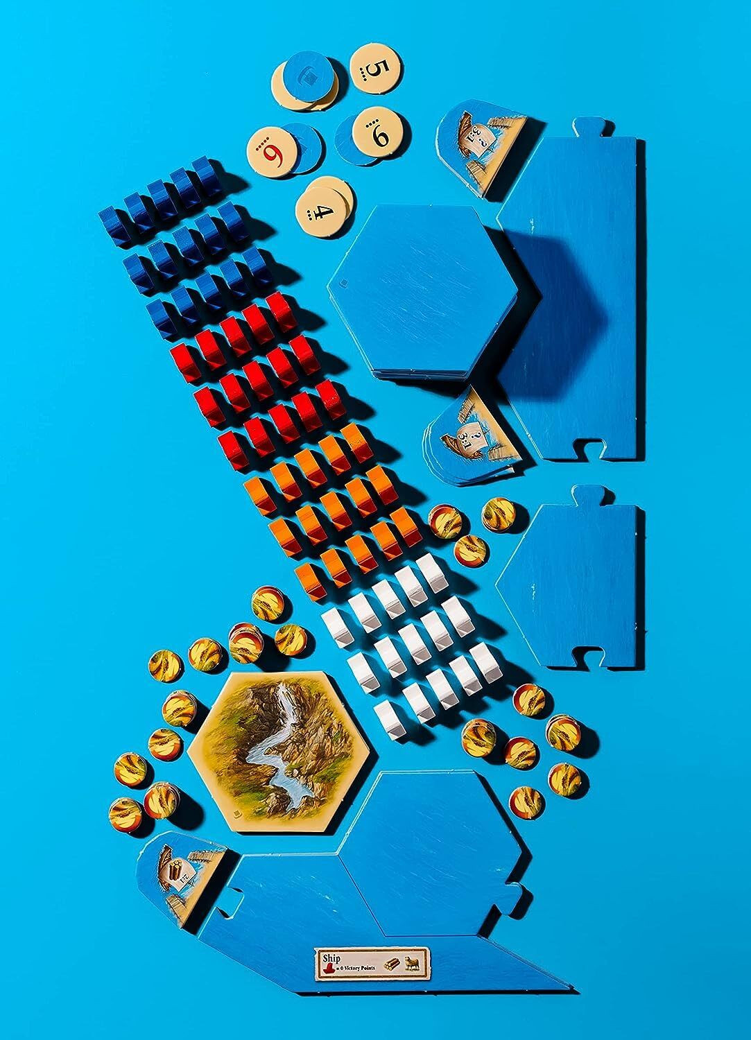 Image of TMA ENTERPRISES Catan Seafarers Expansion Board Game Money & Assets Board Game