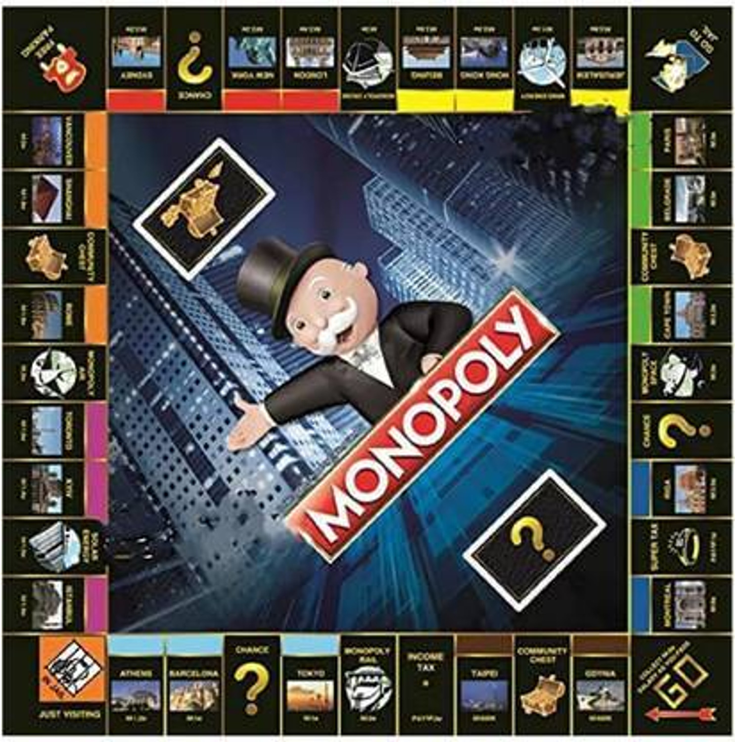 Image of SR Toys Monopoly Ultimate Banking Edition Board Game for Families and Kid Money & Assets Board Game