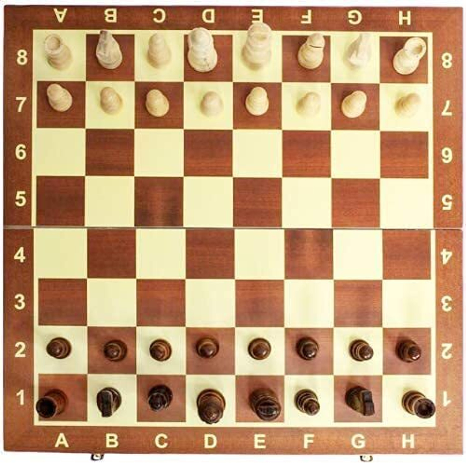 Image of DHARNIX Magnetic Chess Board, Travel Chess Set with Folding Board for Kids and Adults Educational Board Games